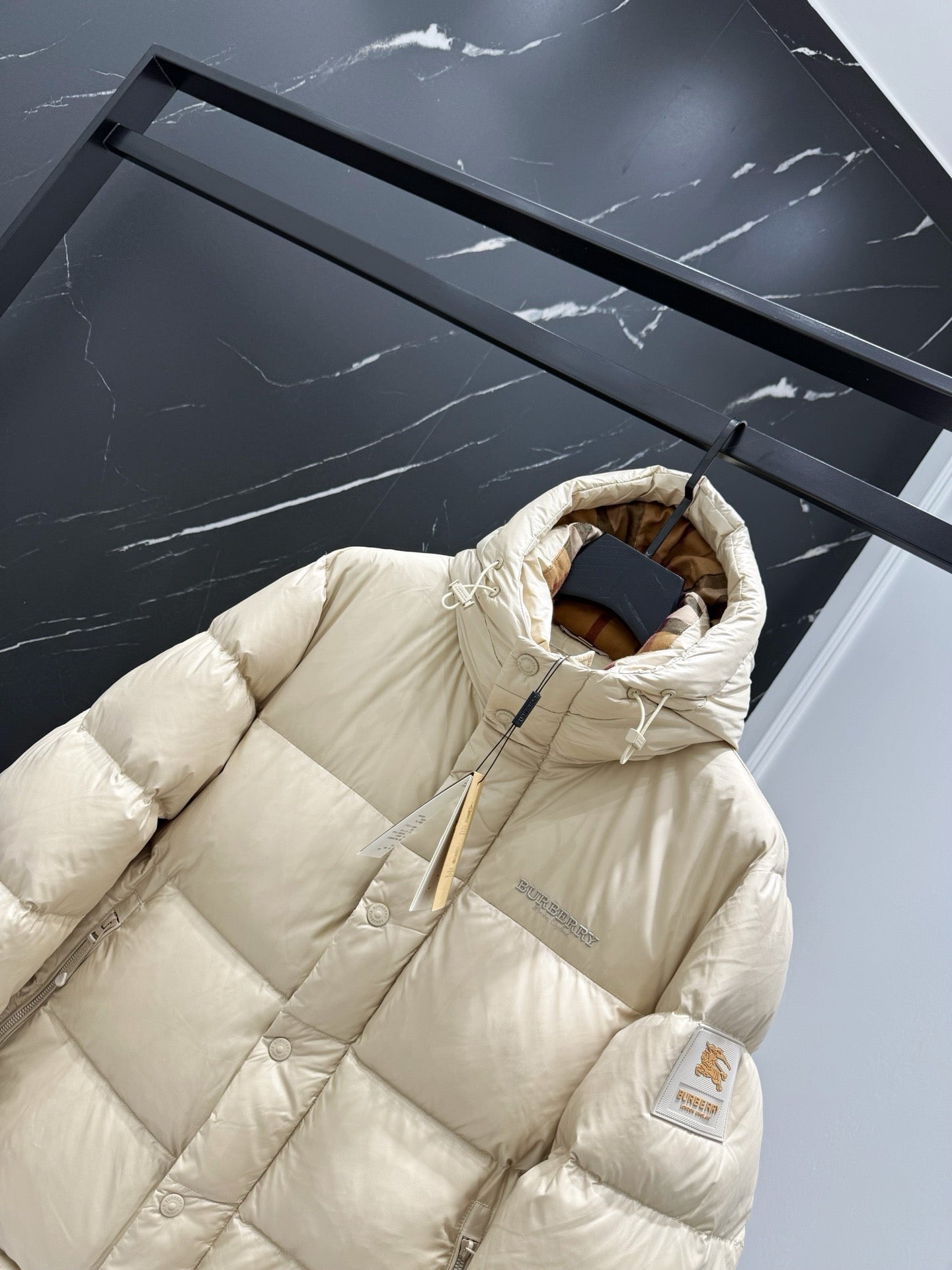 Black and Beige Jacket