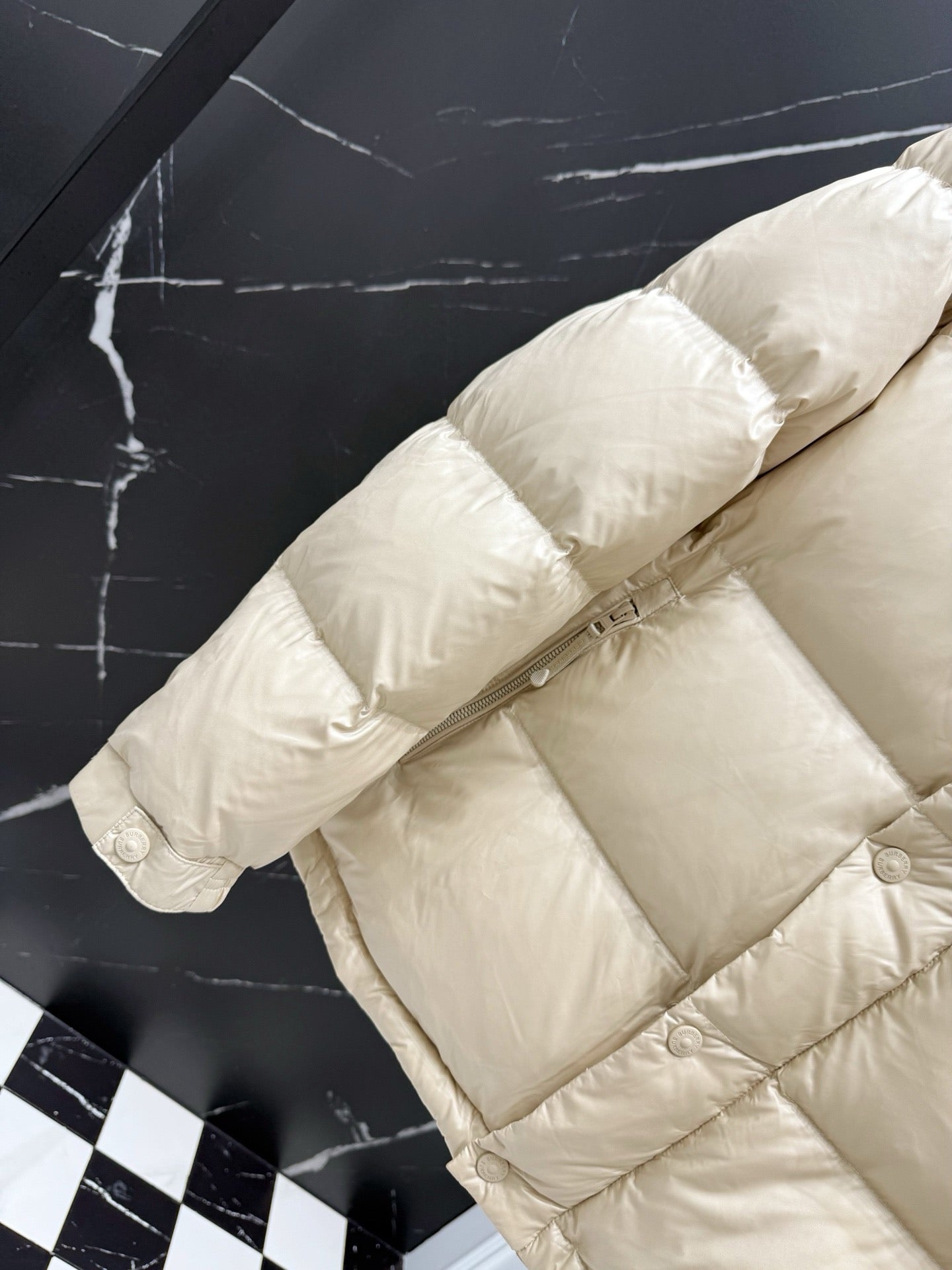 Black and Beige Jacket