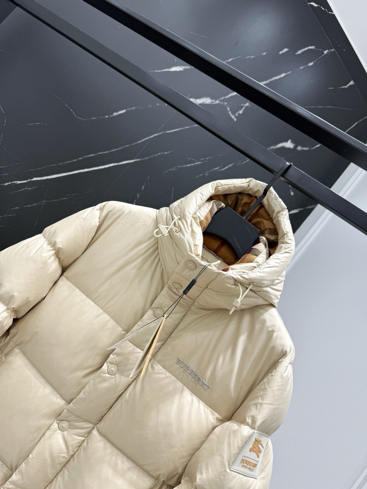 Black and Beige Jacket