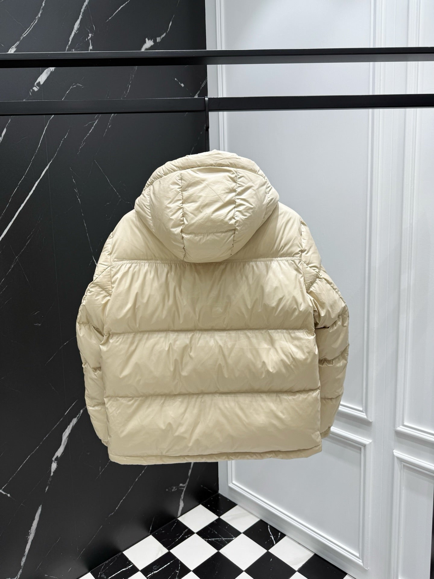 Black and Beige Jacket