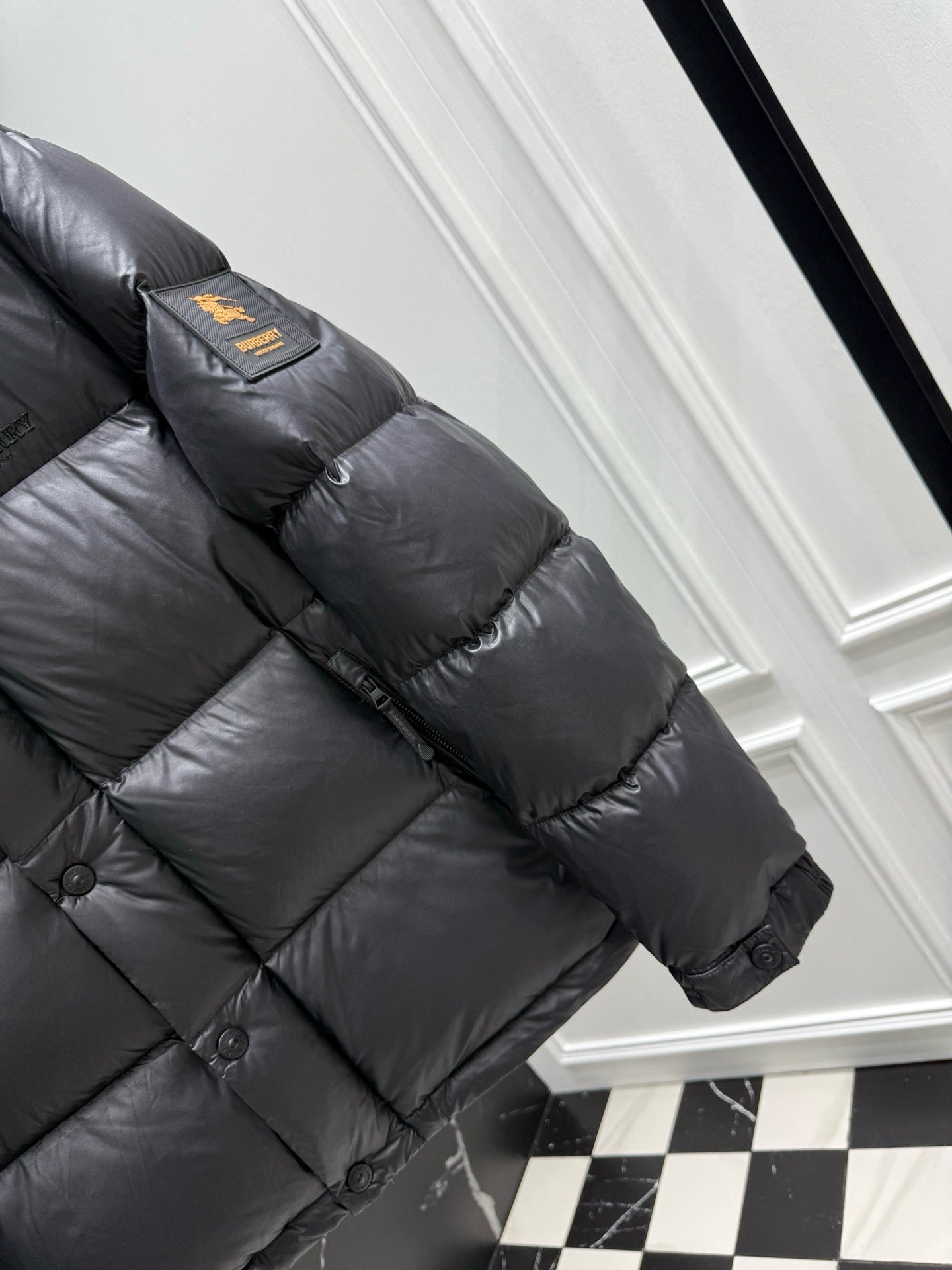 Black and Beige Jacket