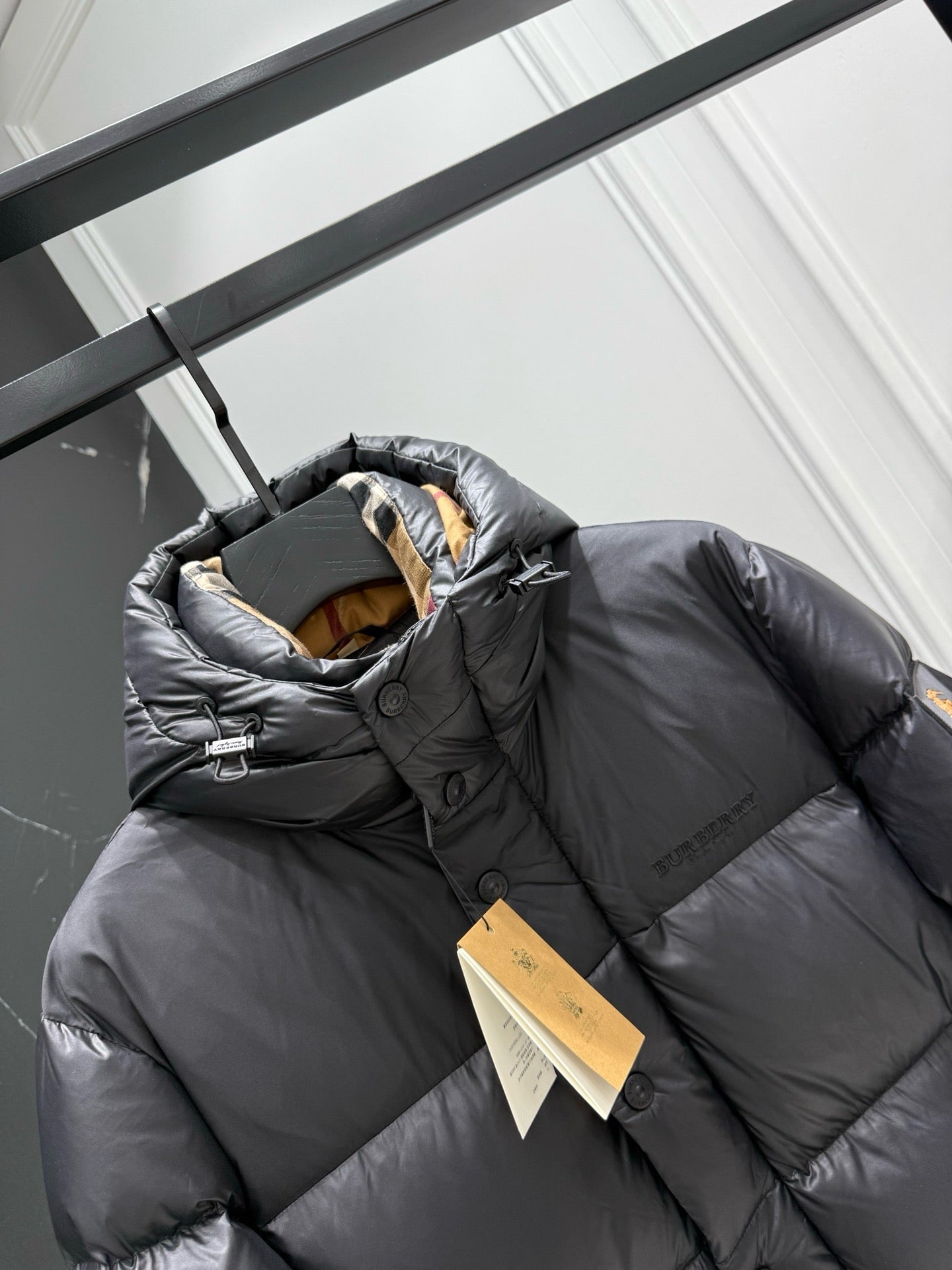 Black and Beige Jacket