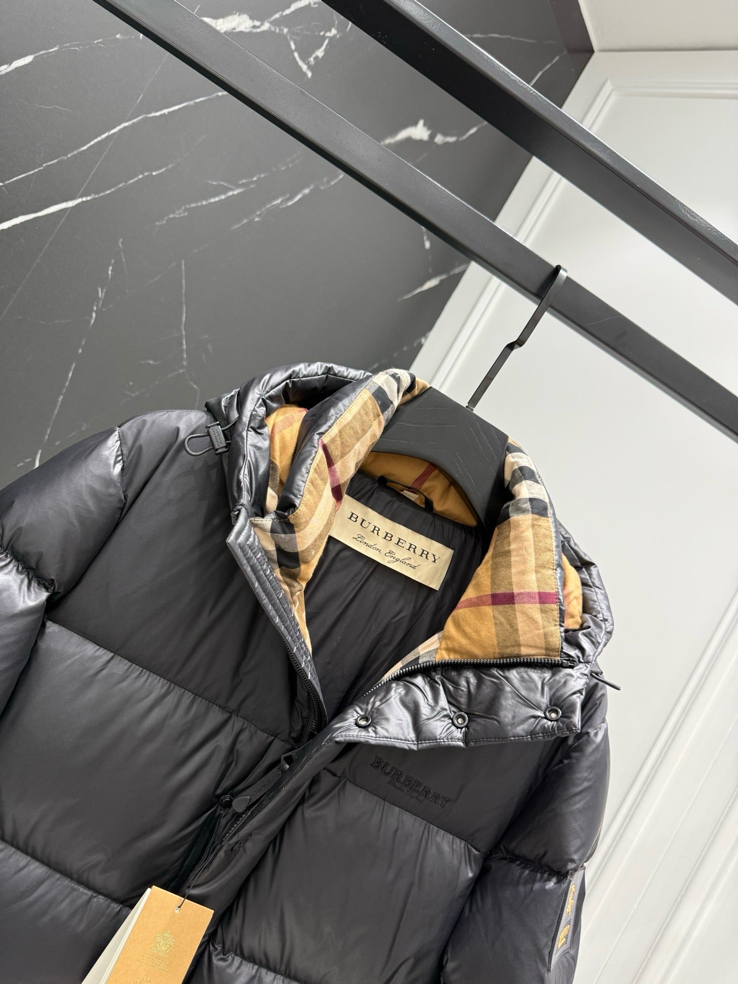 Black and Beige Jacket