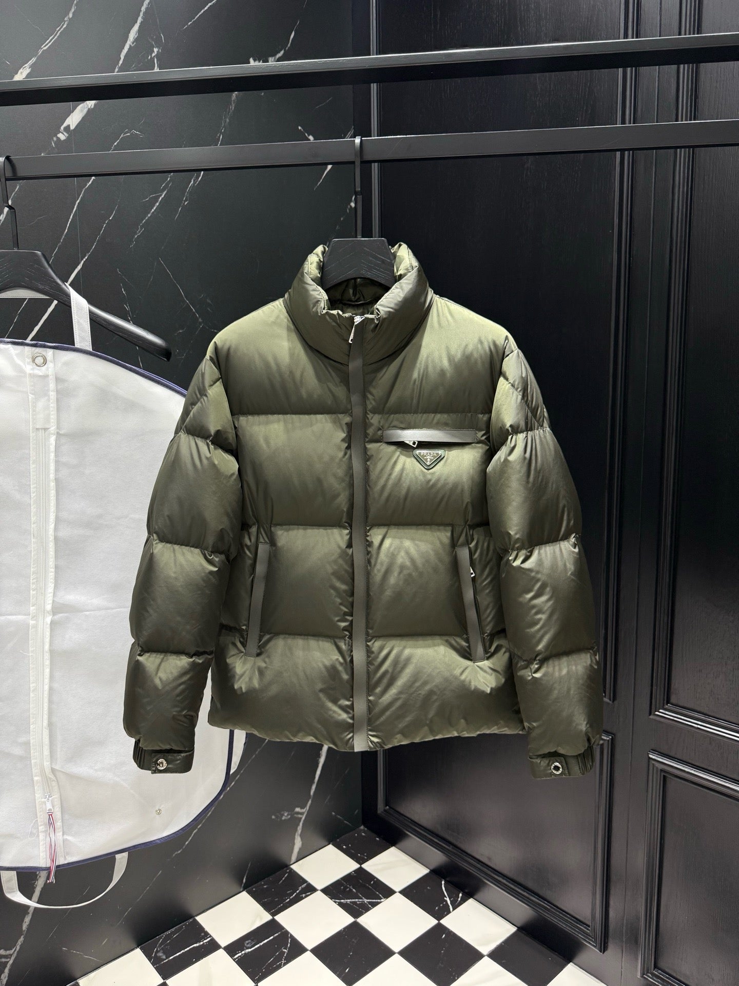 Black and Green Jacket