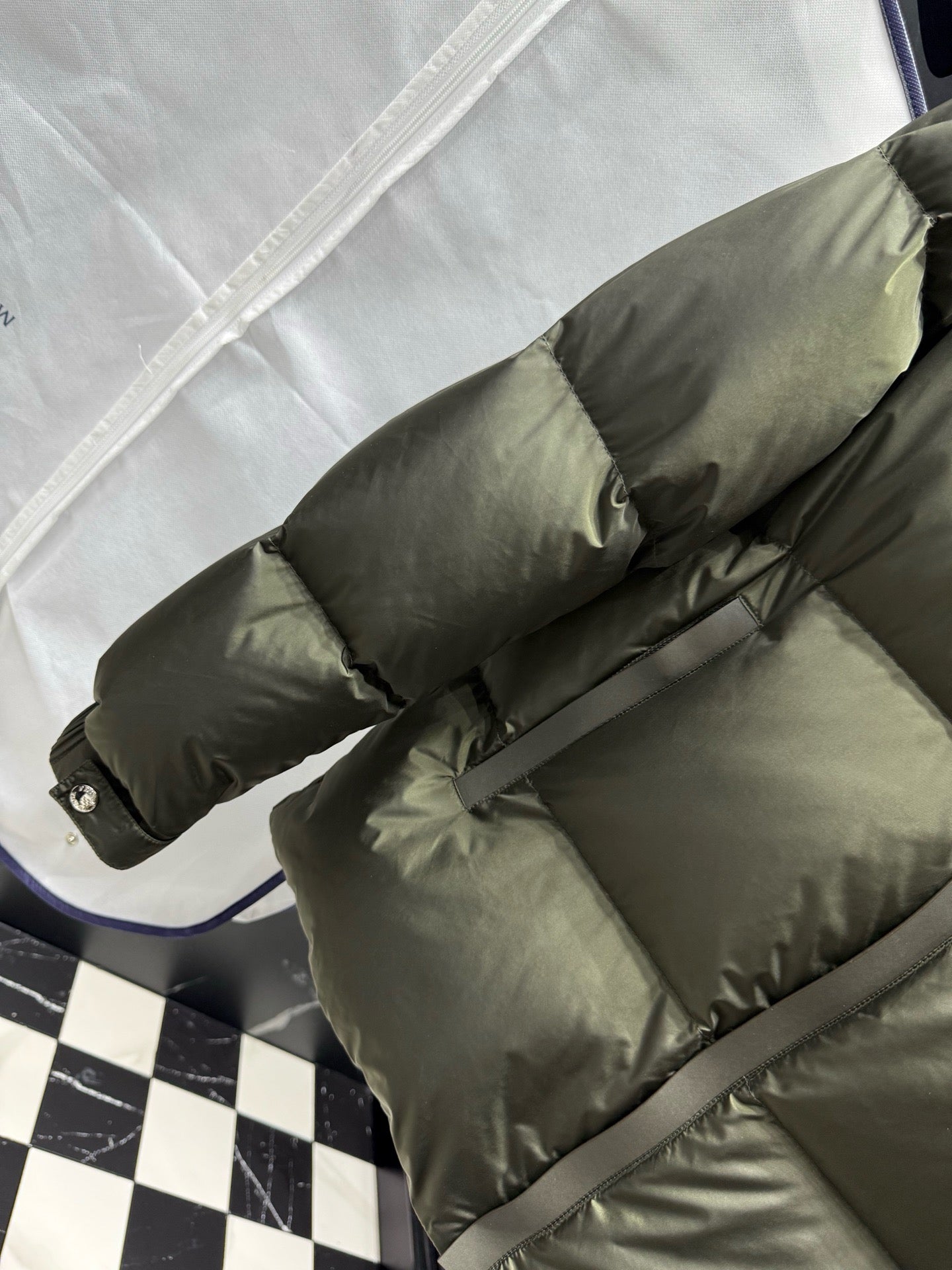 Black and Green Jacket