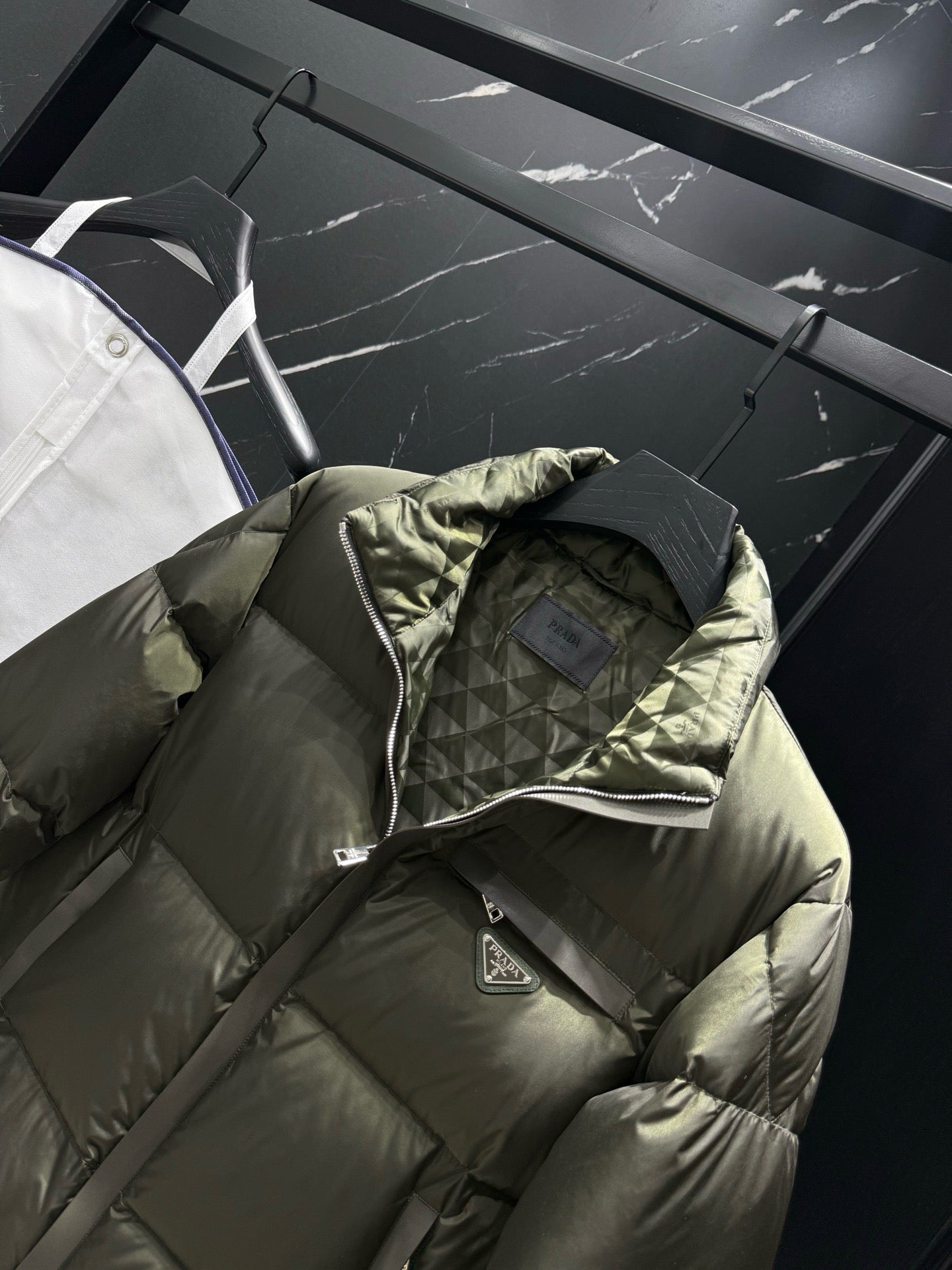 Black and Green Jacket