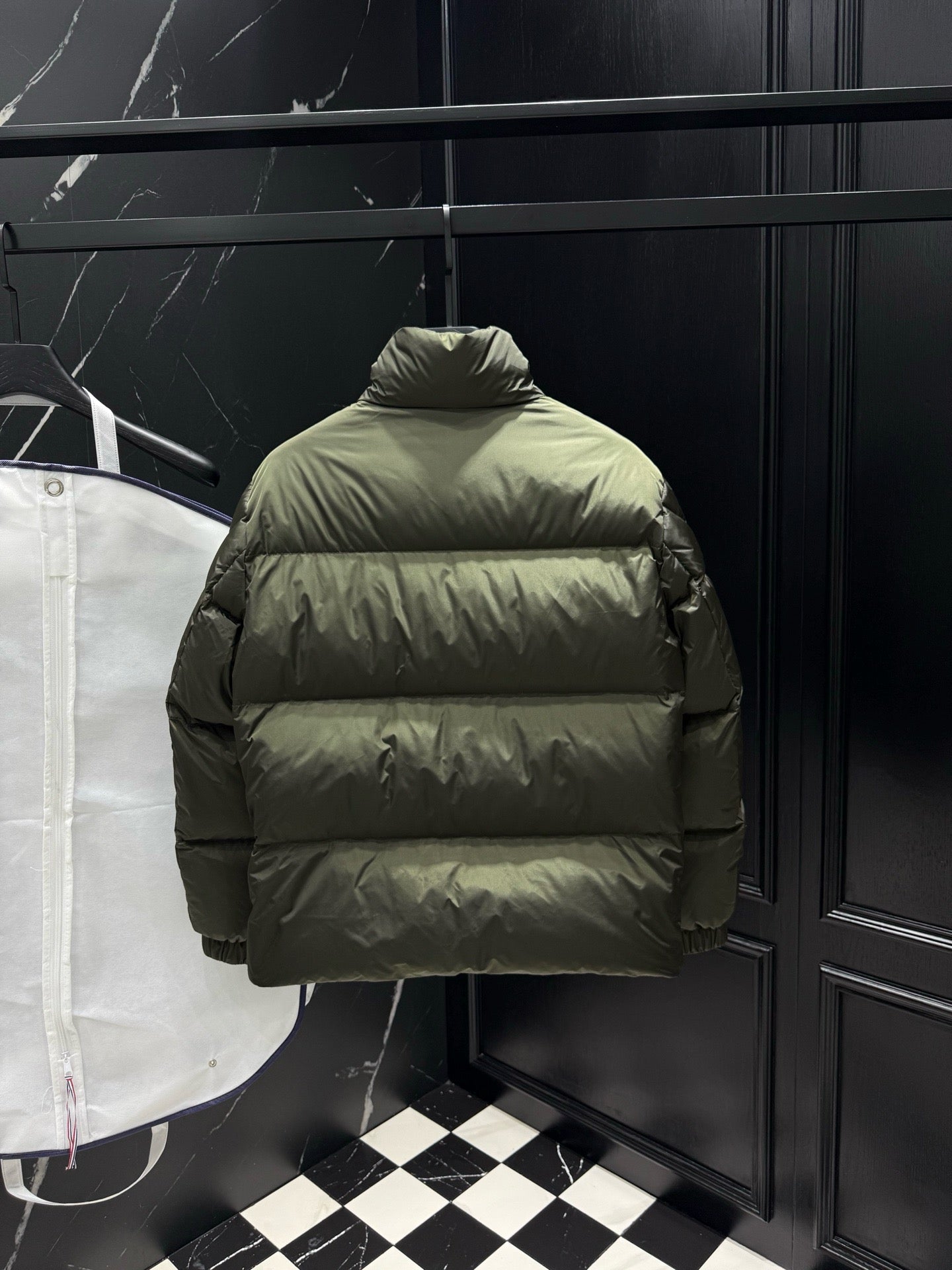 Black and Green Jacket