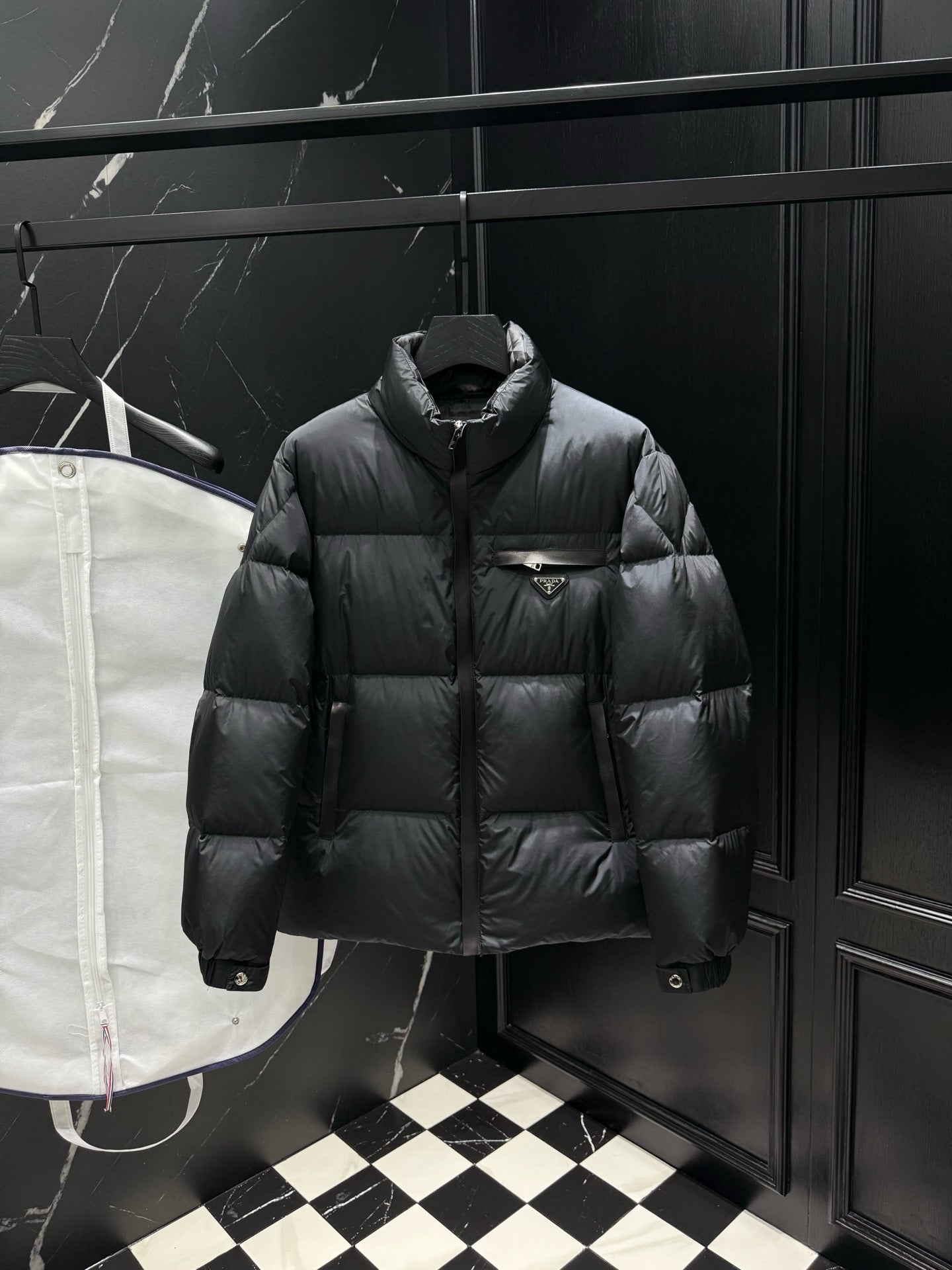 Black and Green Jacket