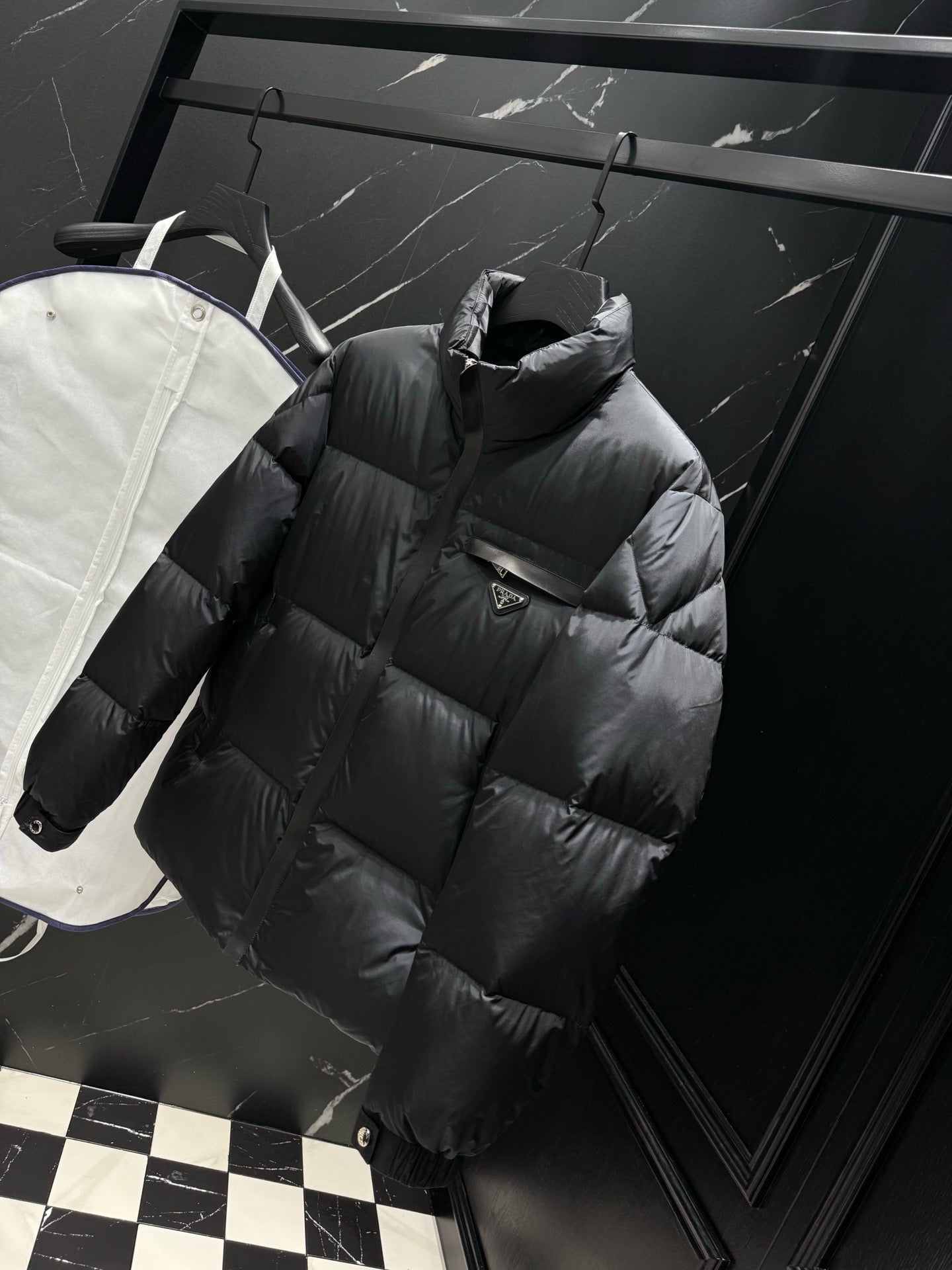 Black and Green Jacket