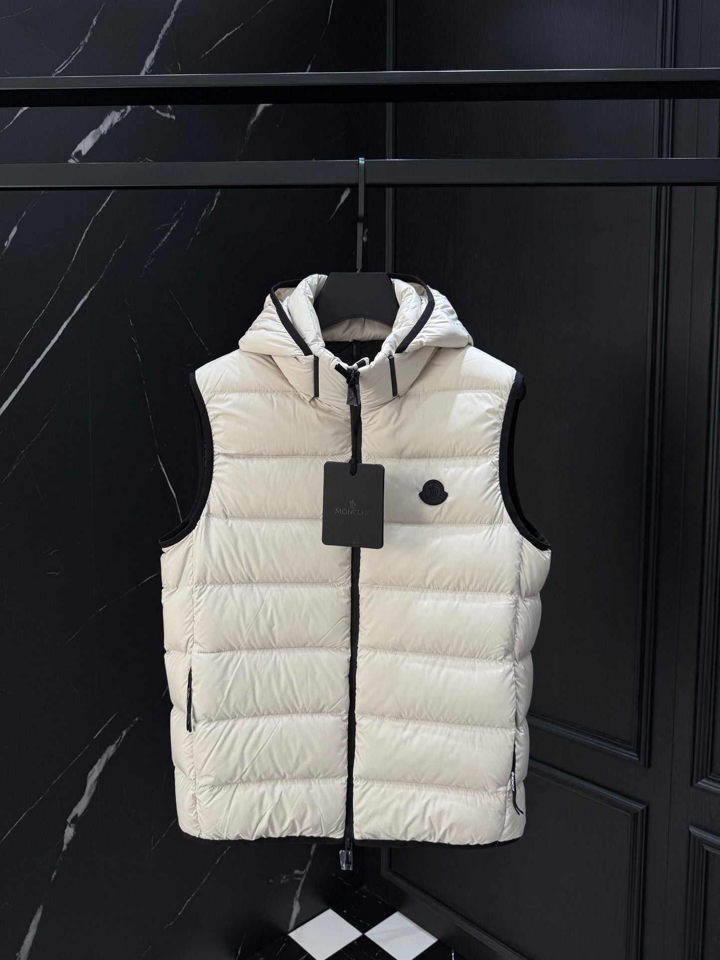 Black and White Vest