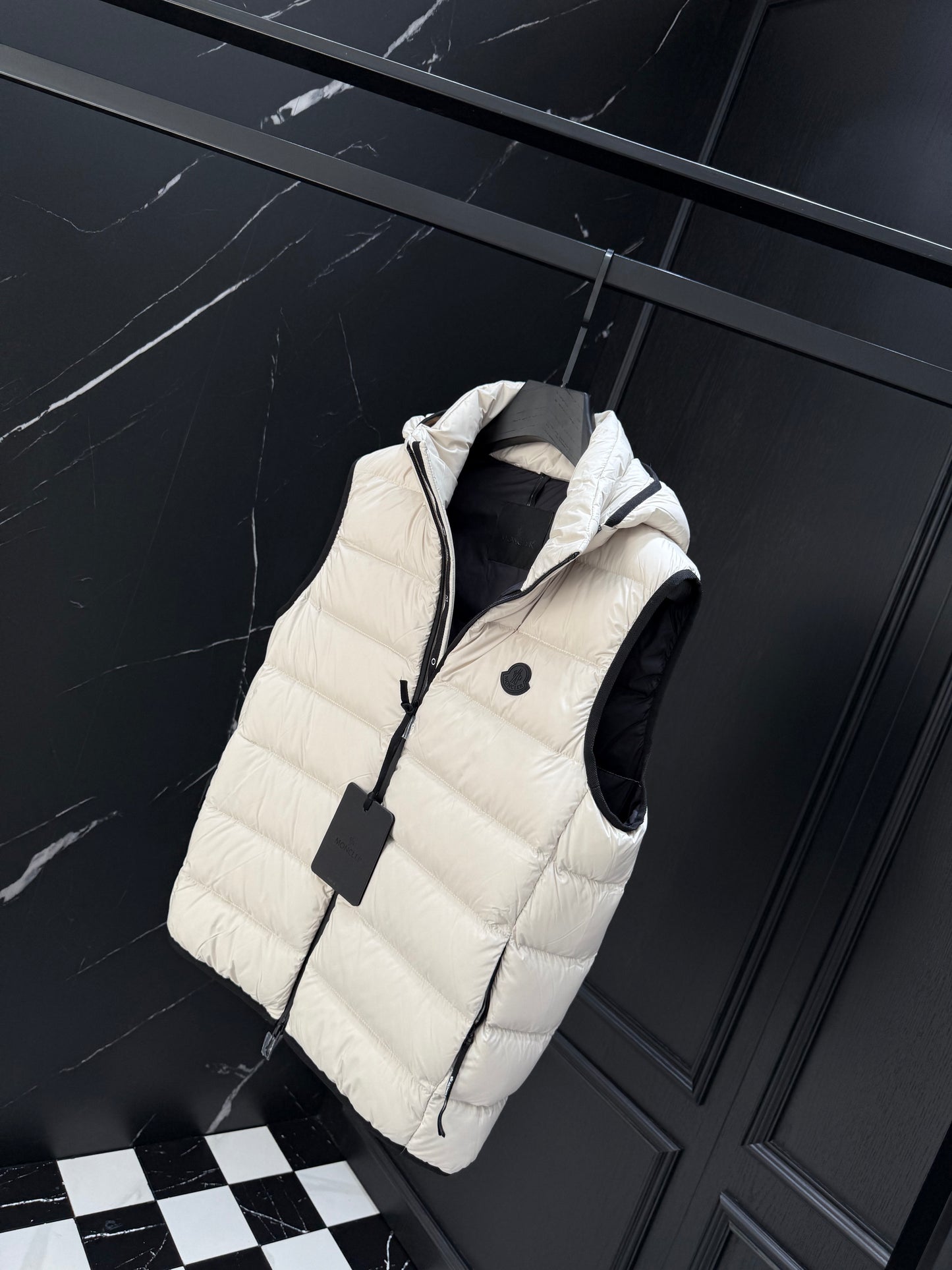 Black and White Vest