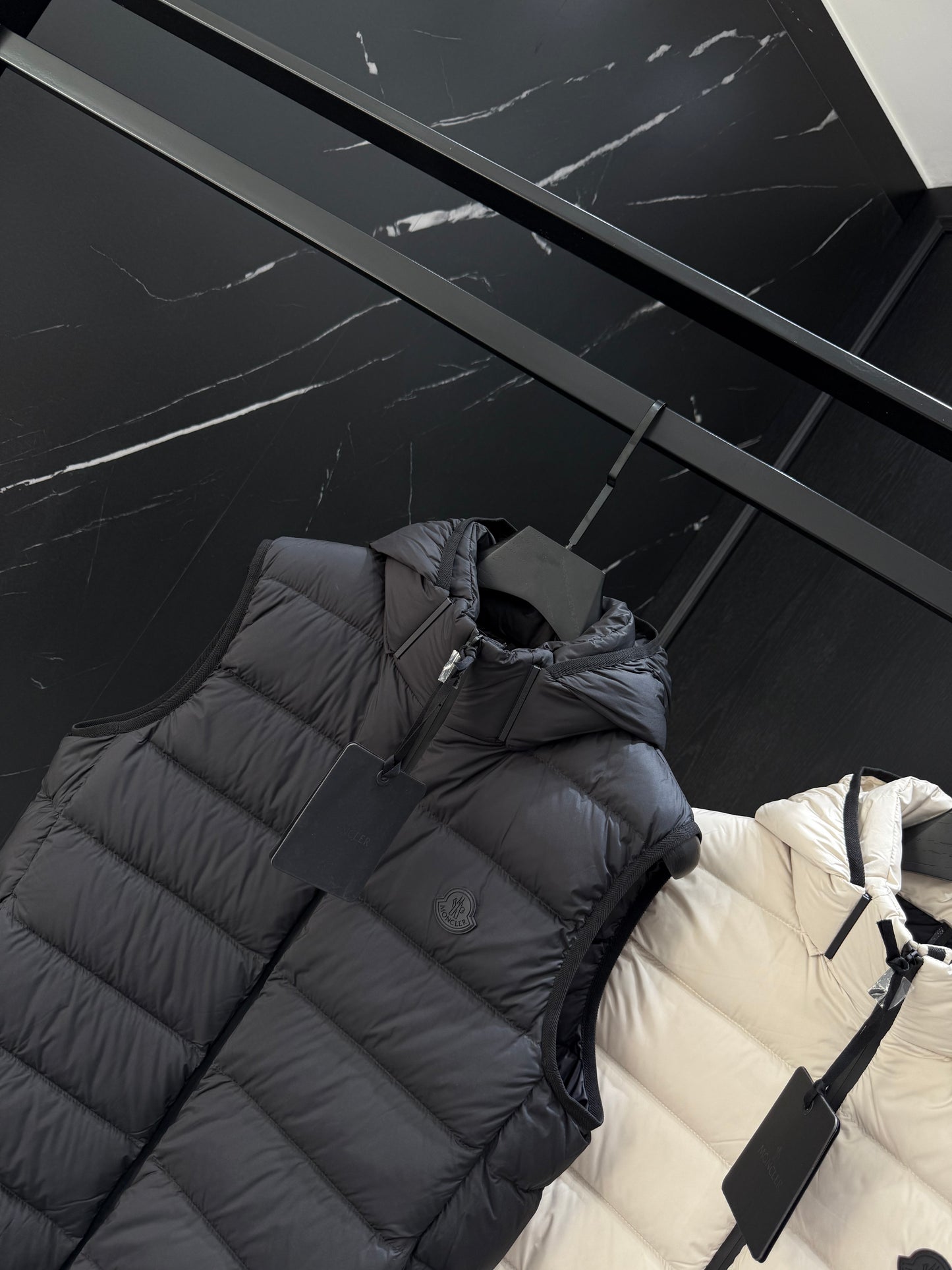 Black and White Vest