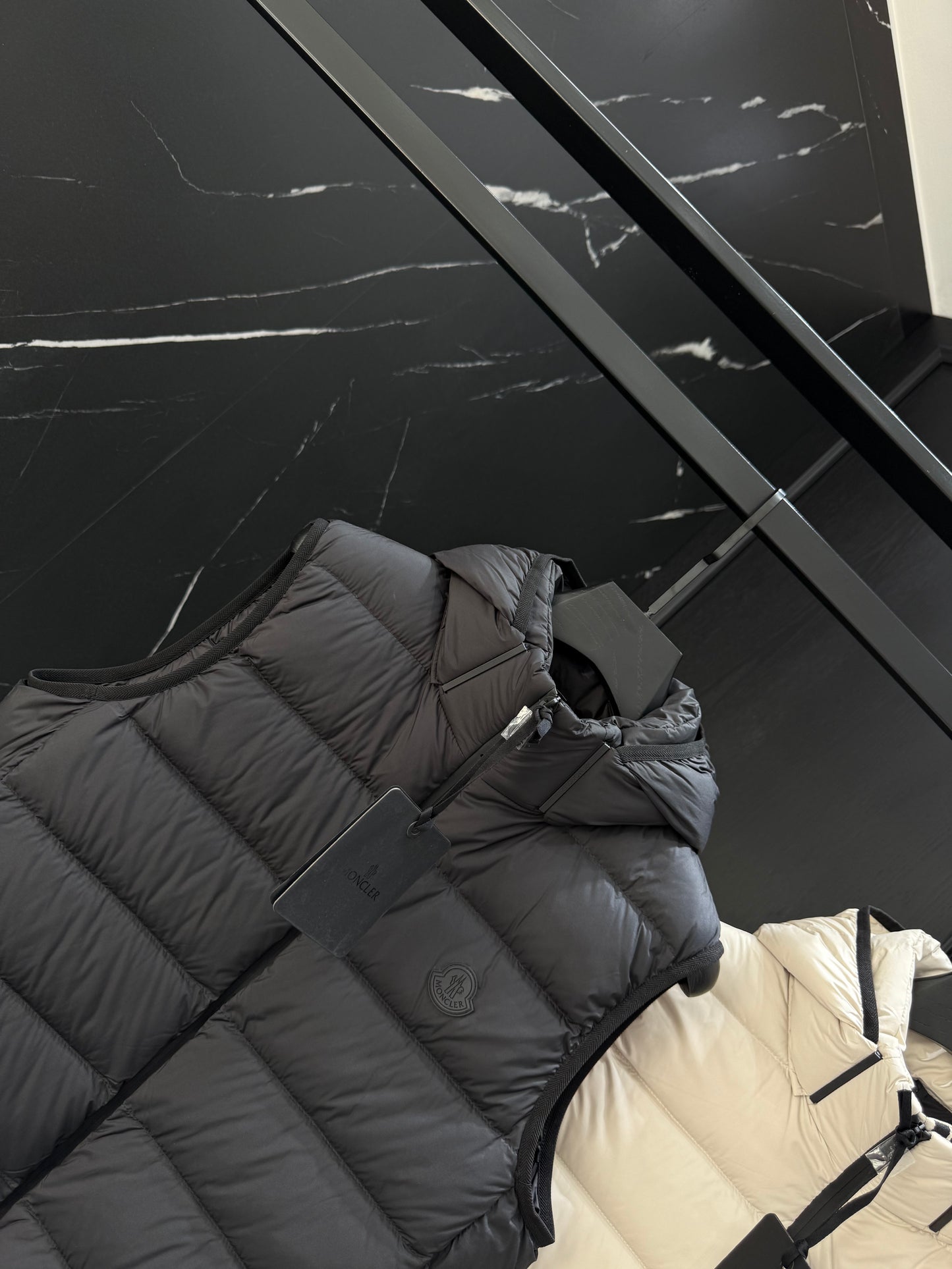 Black and White Vest