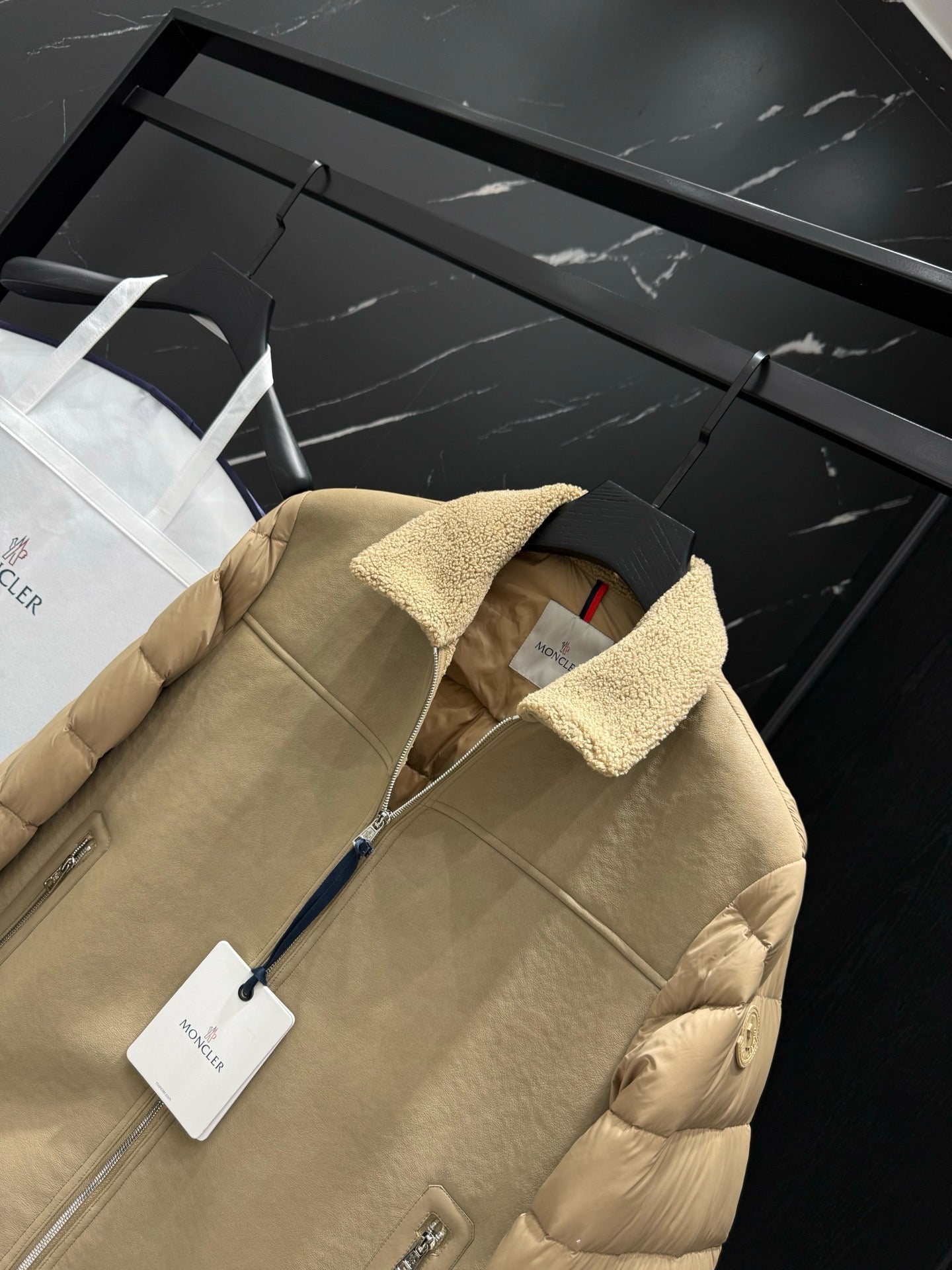 Black and Camel Jacket