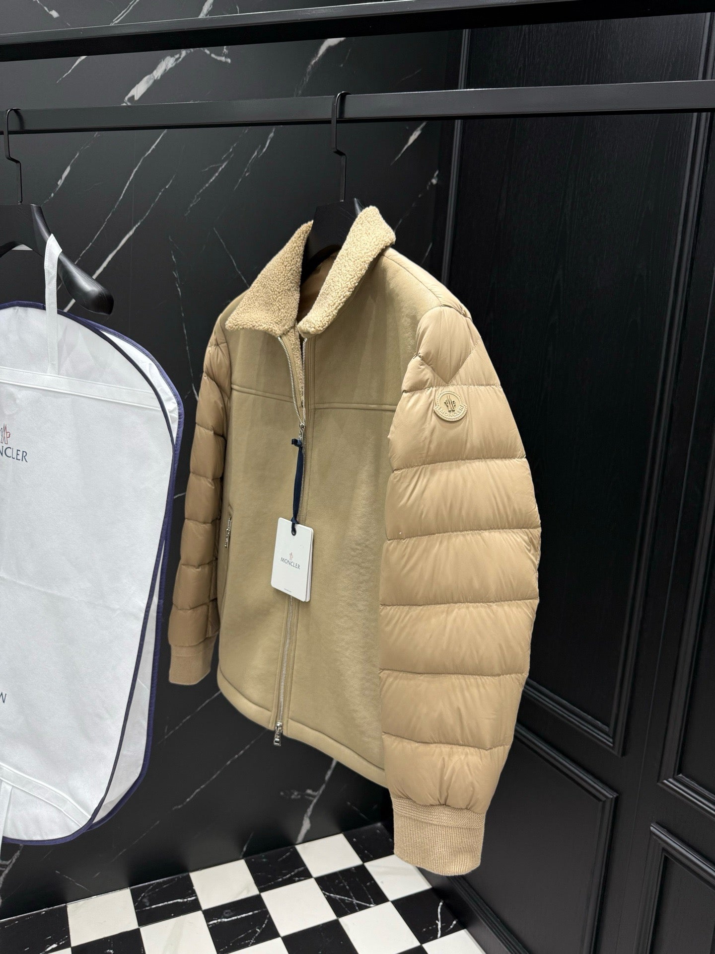 Black and Camel Jacket