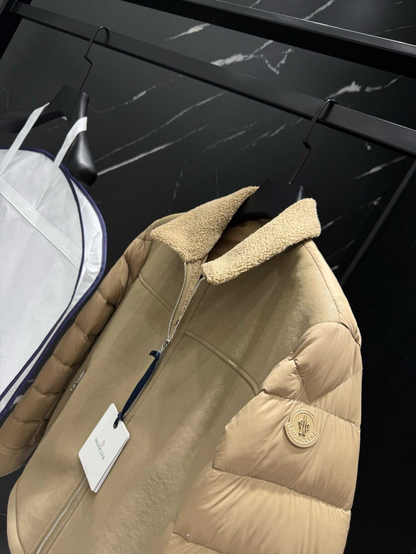 Black and Camel Jacket