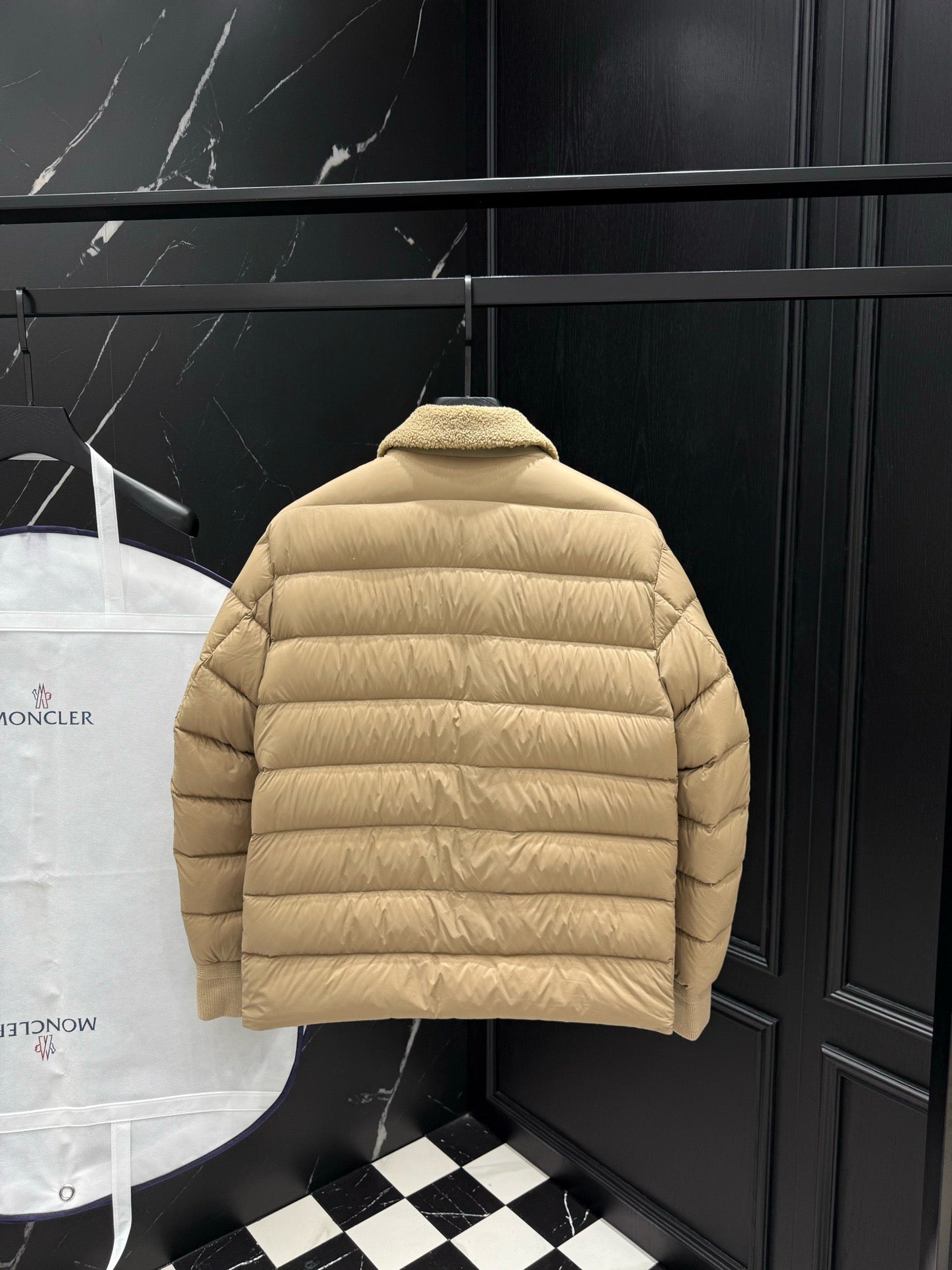 Black and Camel Jacket