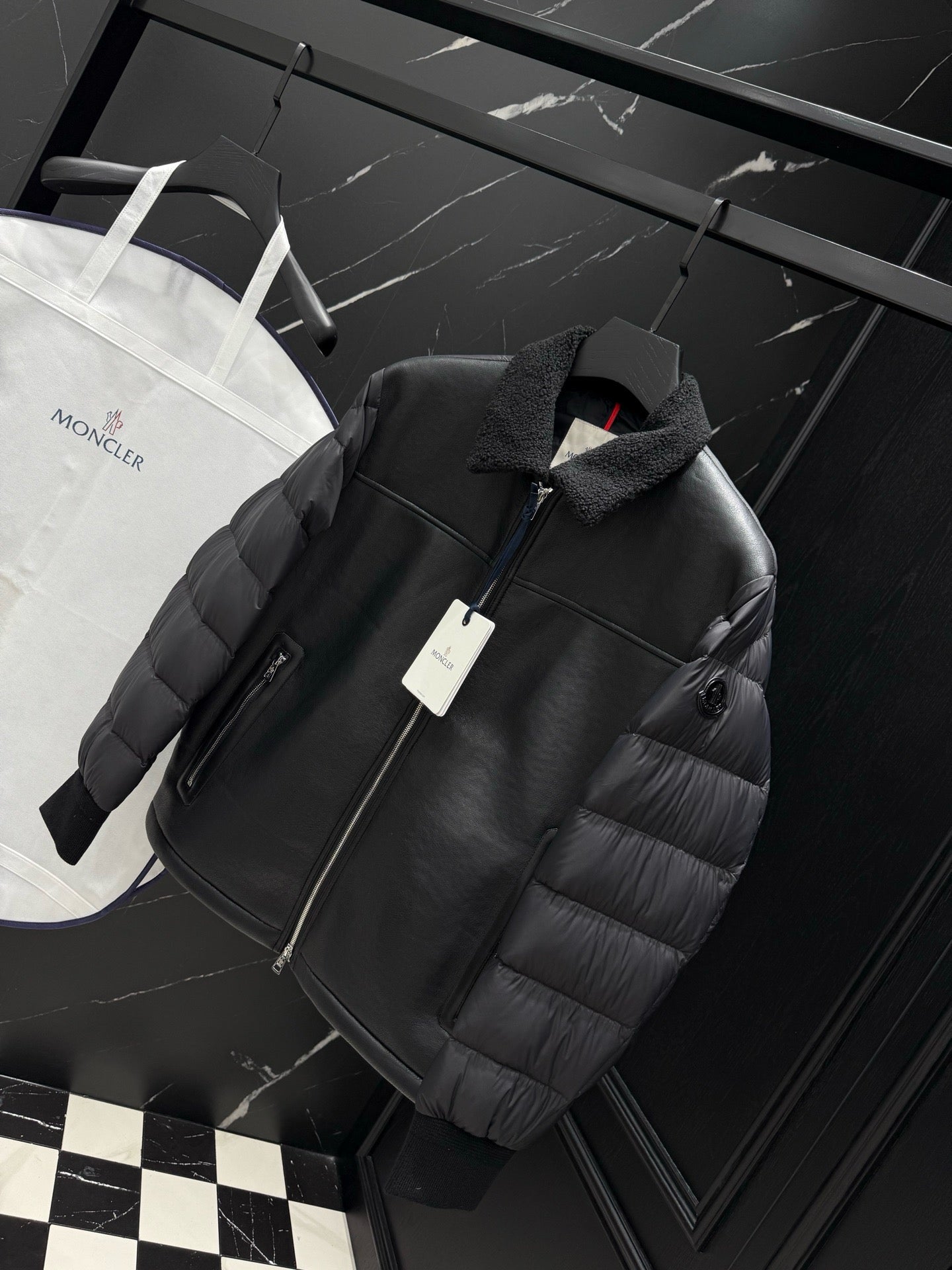 Black and Camel Jacket