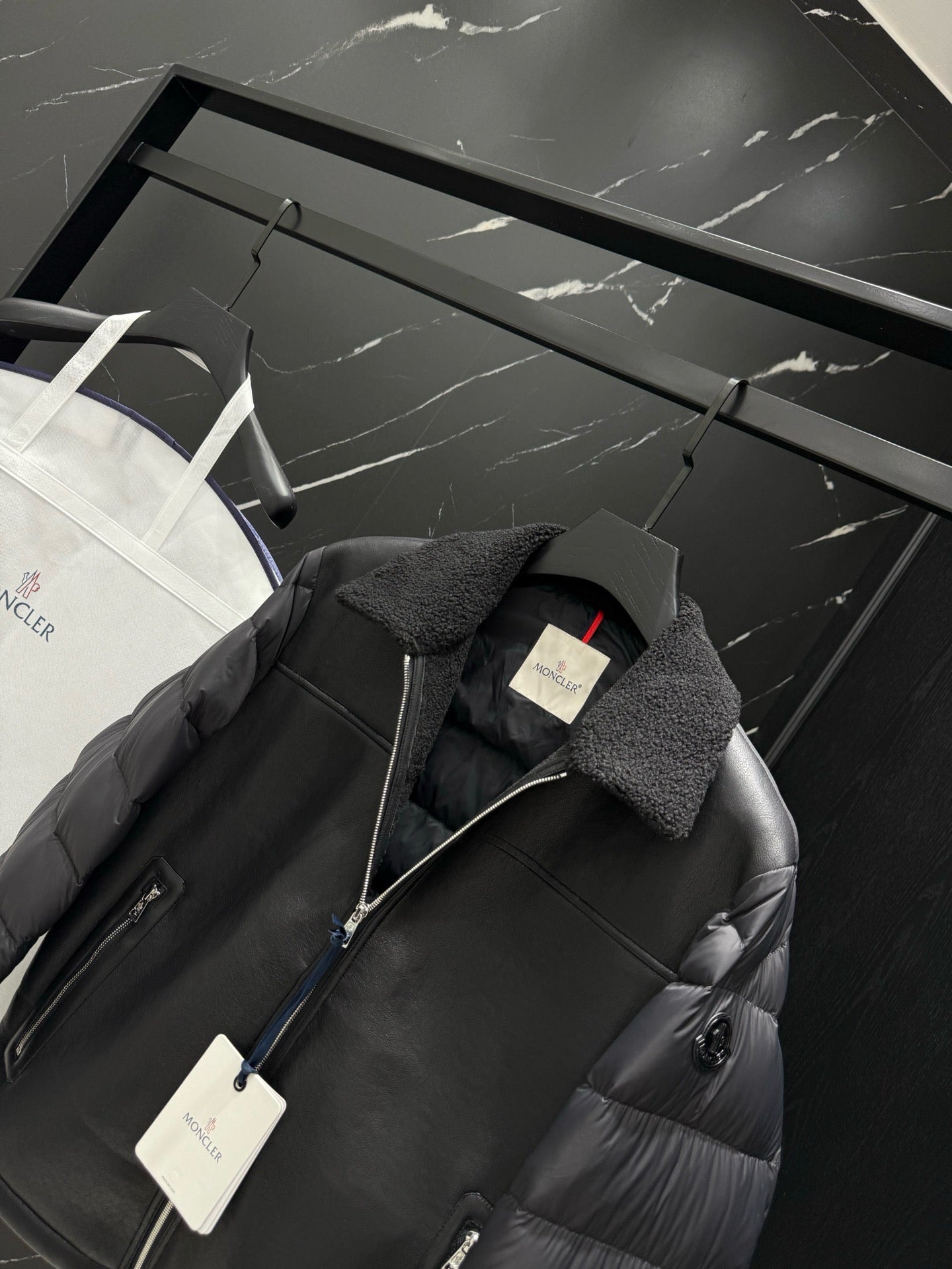 Black and Camel Jacket