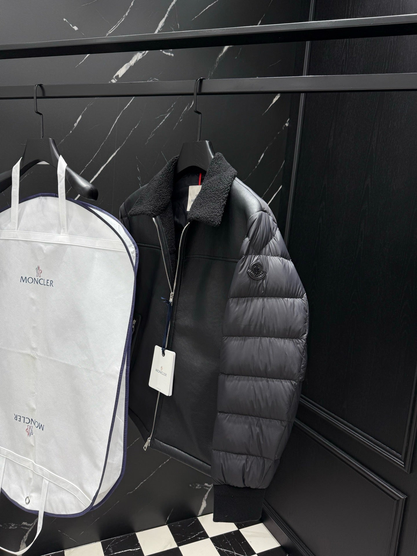 Black and Camel Jacket