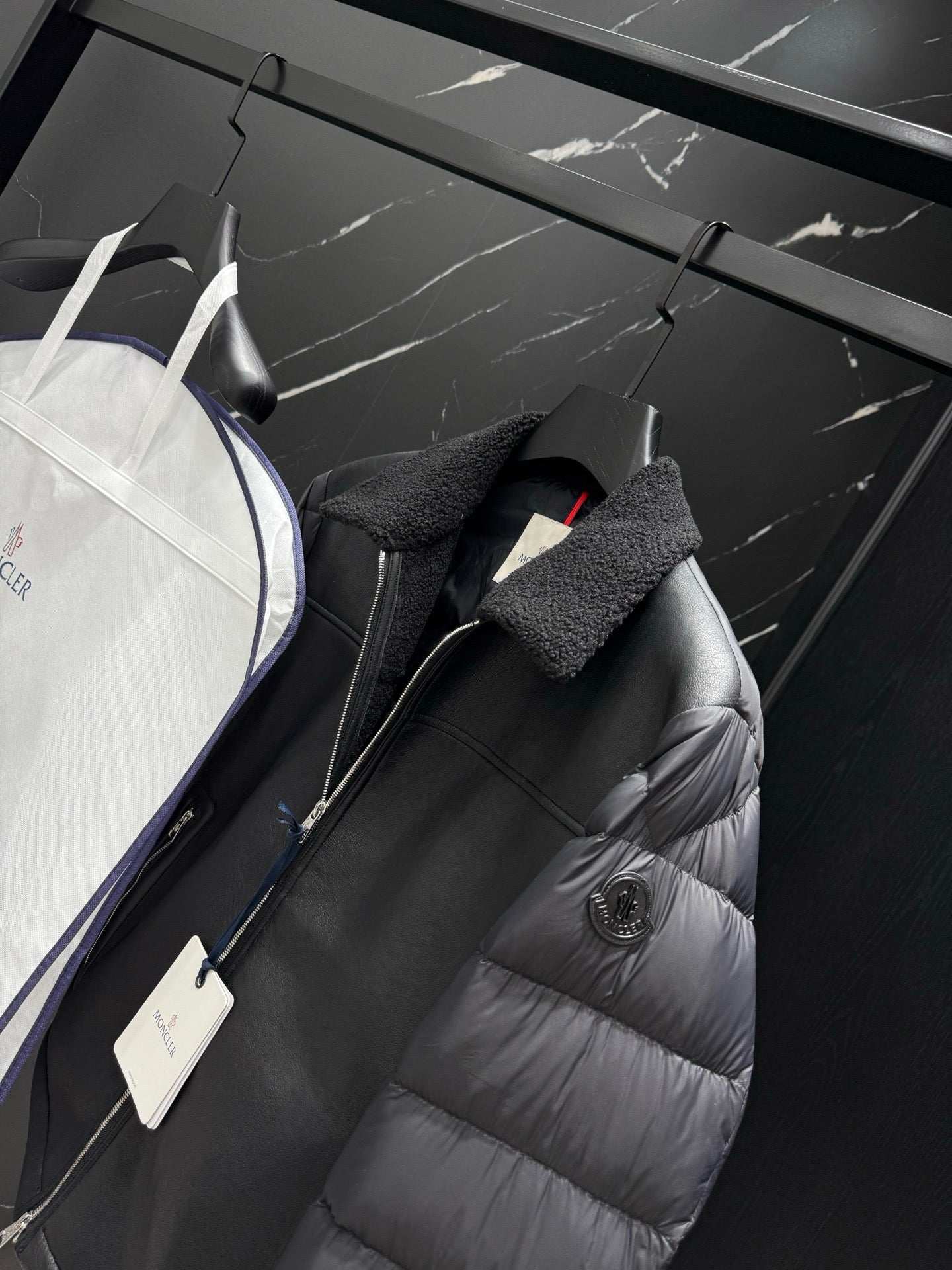 Black and Camel Jacket