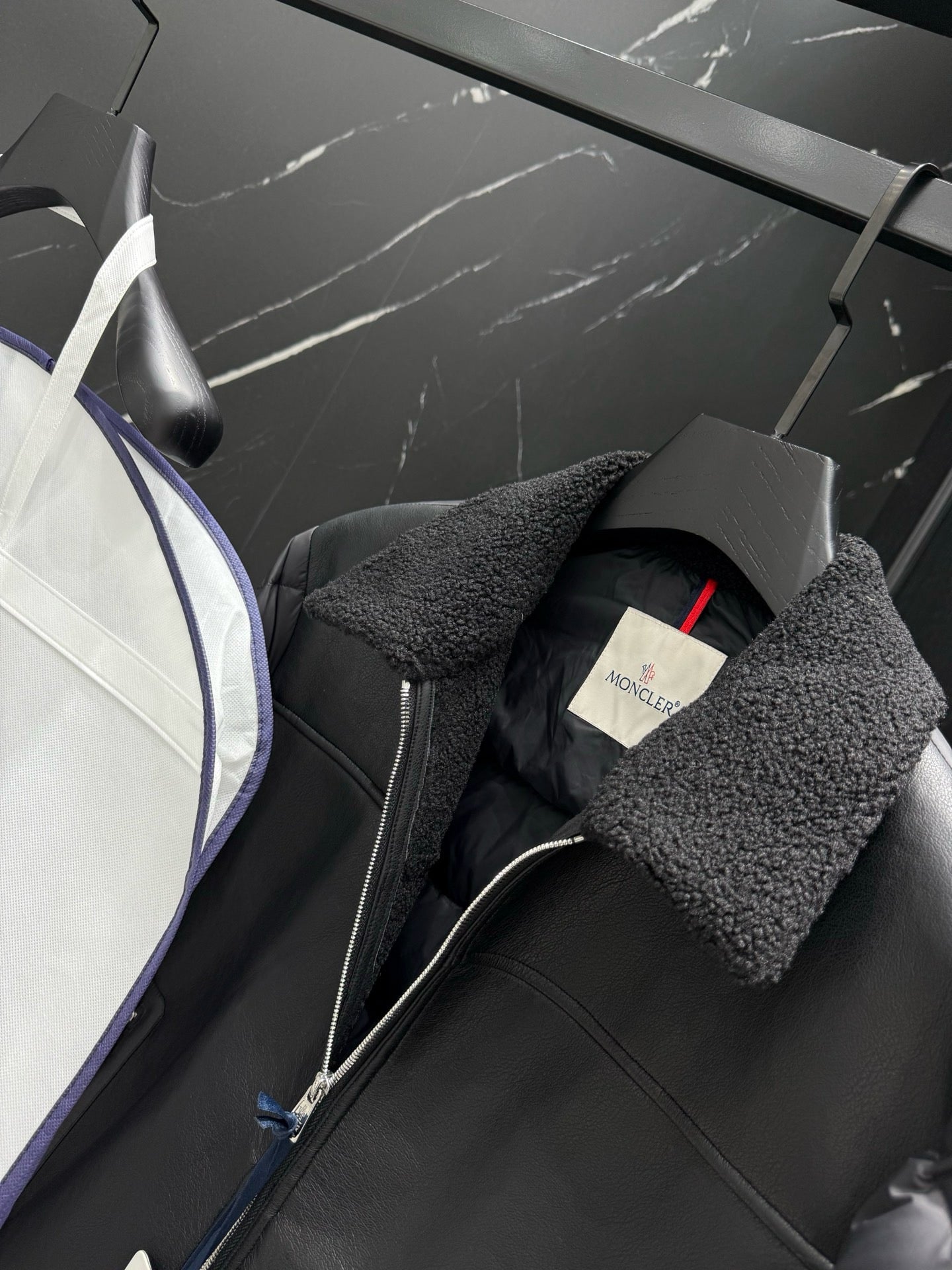 Black and Camel Jacket