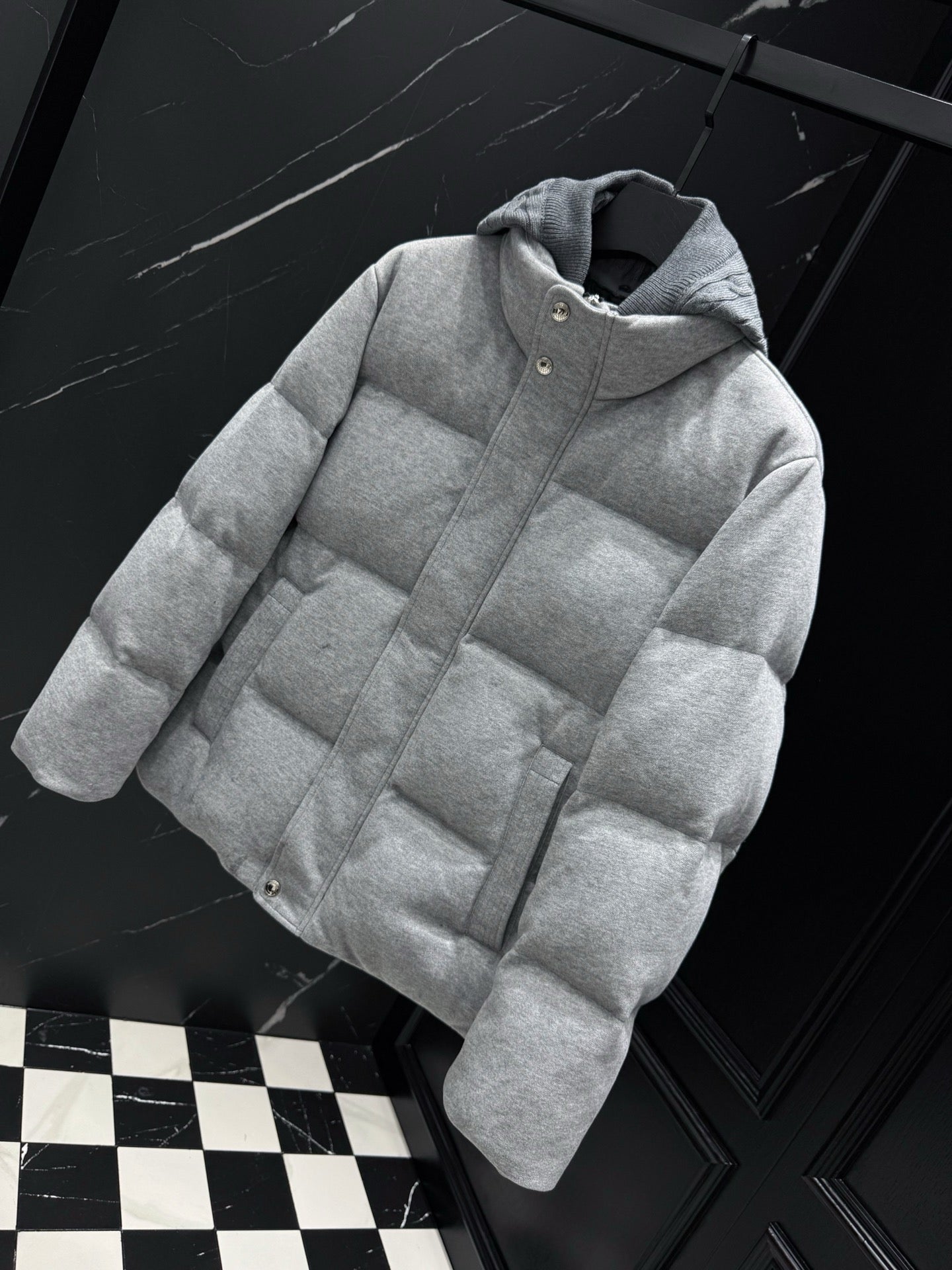 Grey and White Jacket