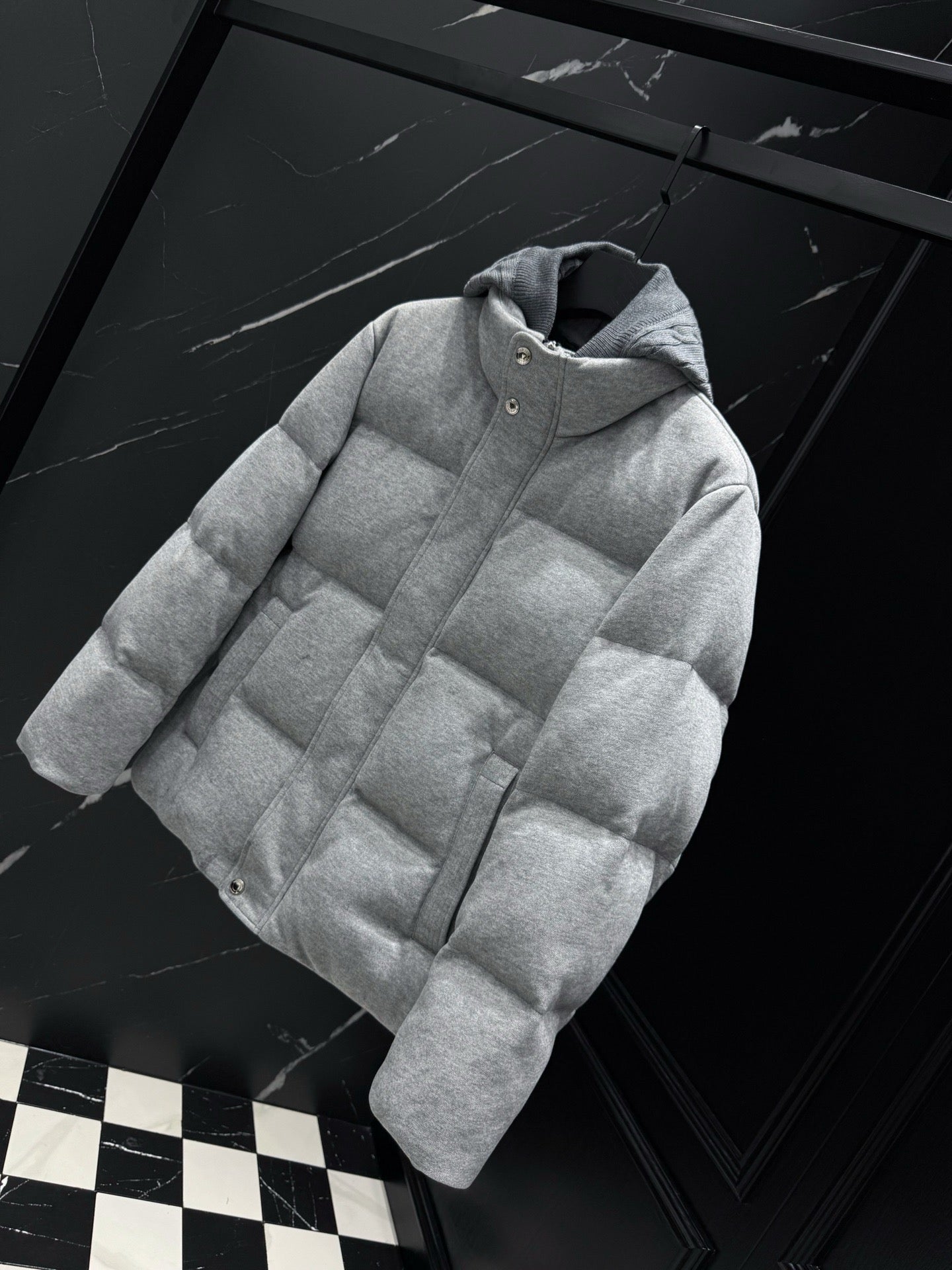 Grey and White Jacket