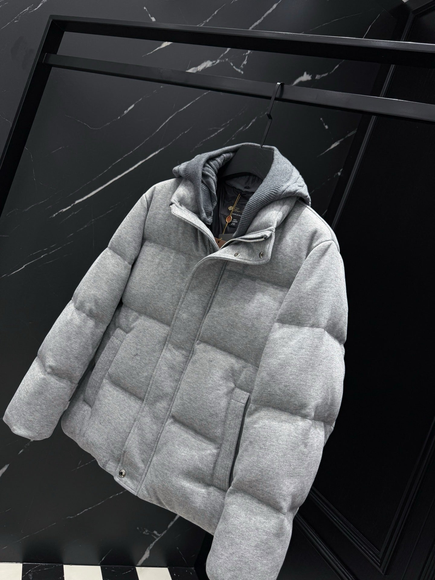 Grey and White Jacket