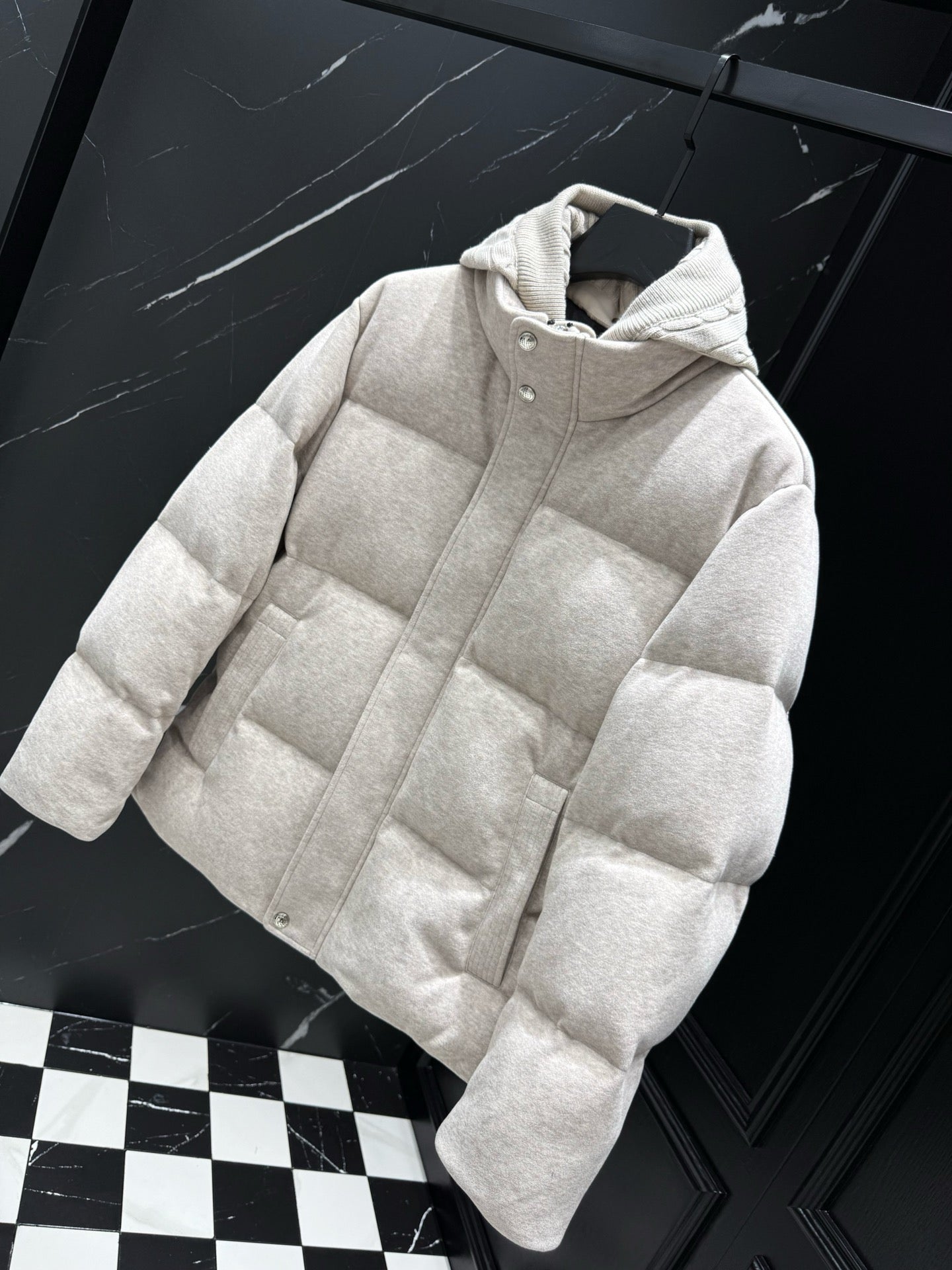 Grey and White Jacket