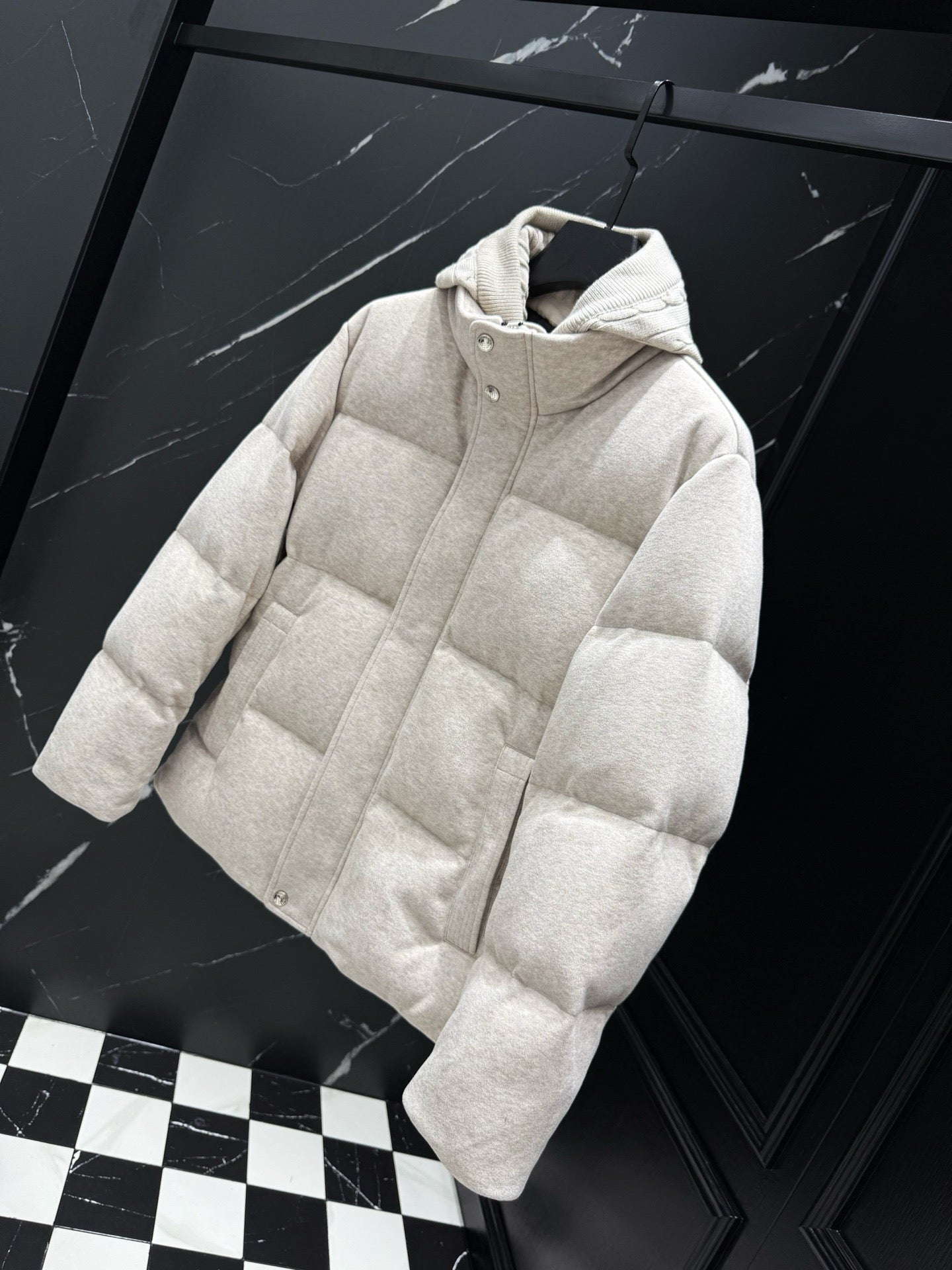 Grey and White Jacket