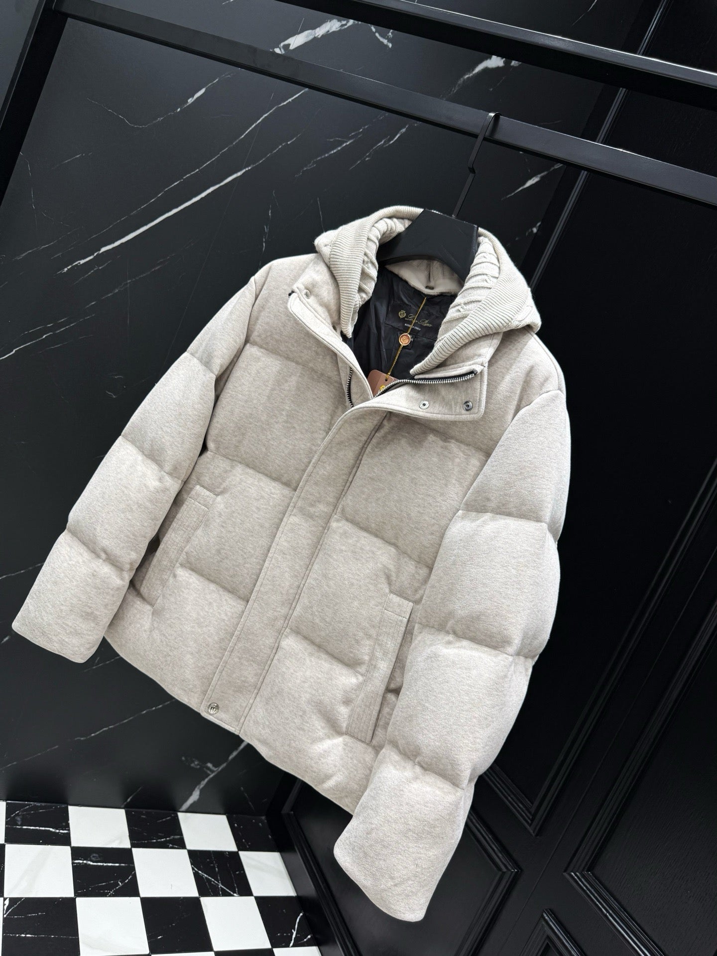 Grey and White Jacket