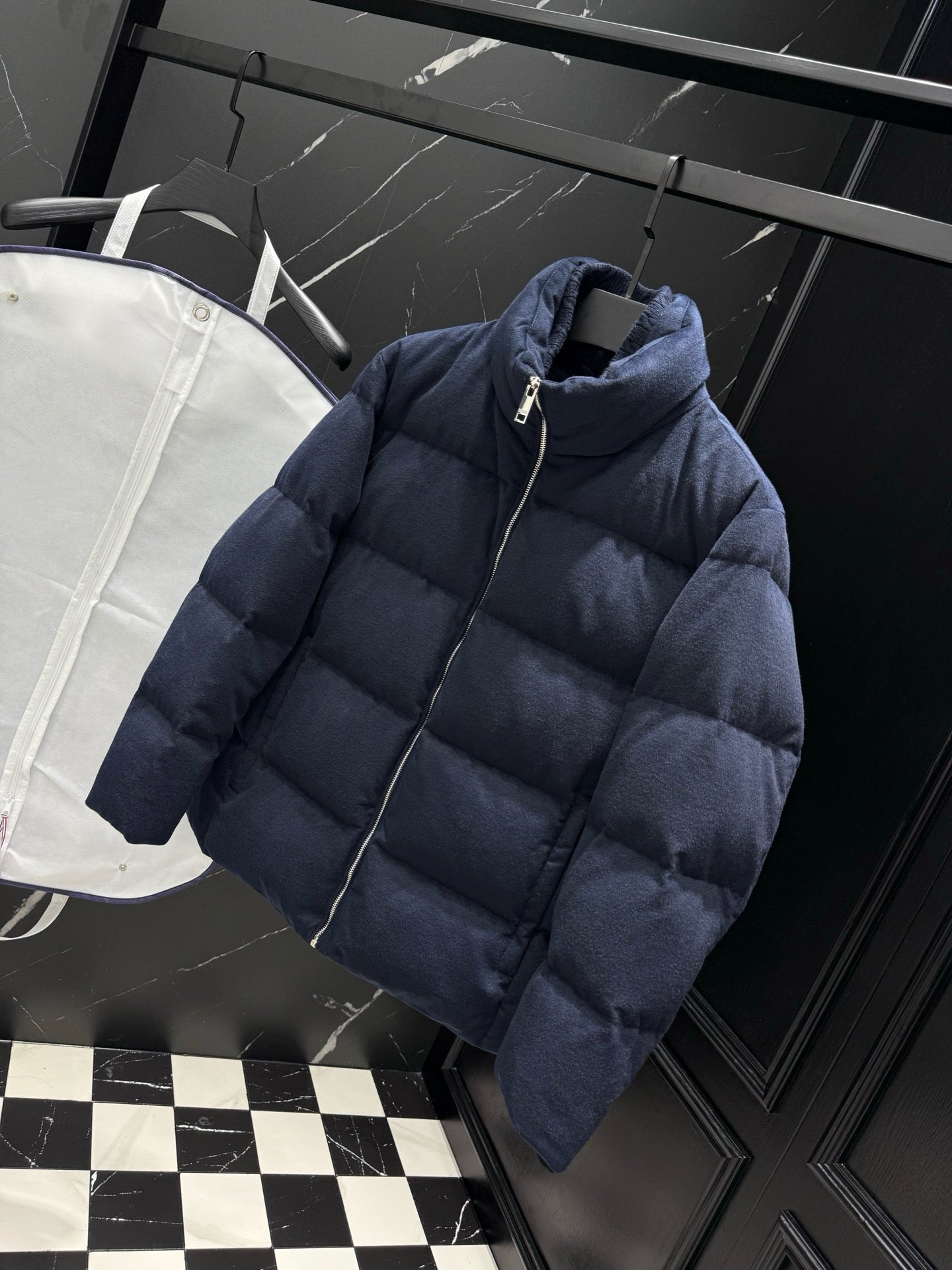 Grey and White Jacket