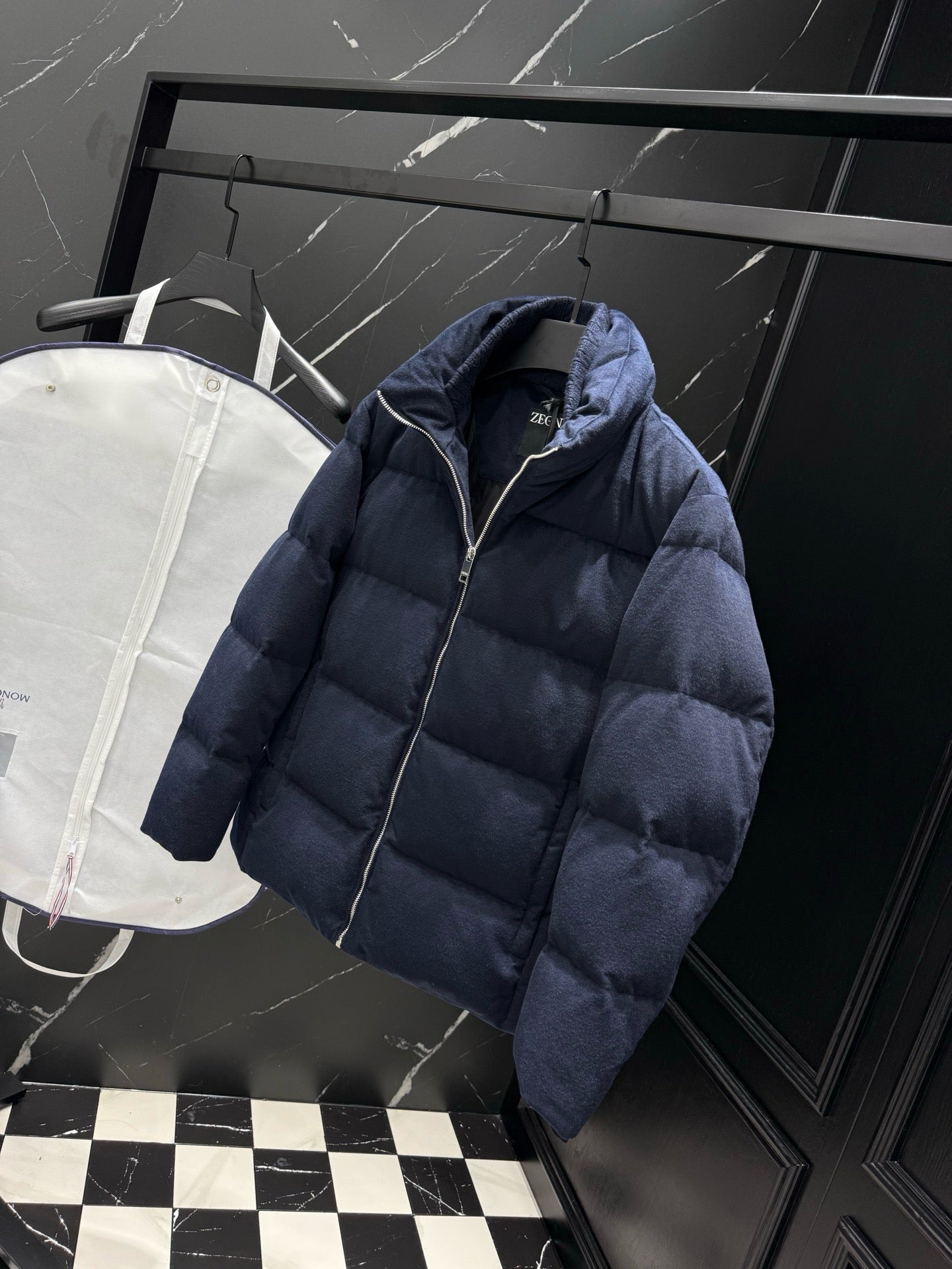 Grey and White Jacket