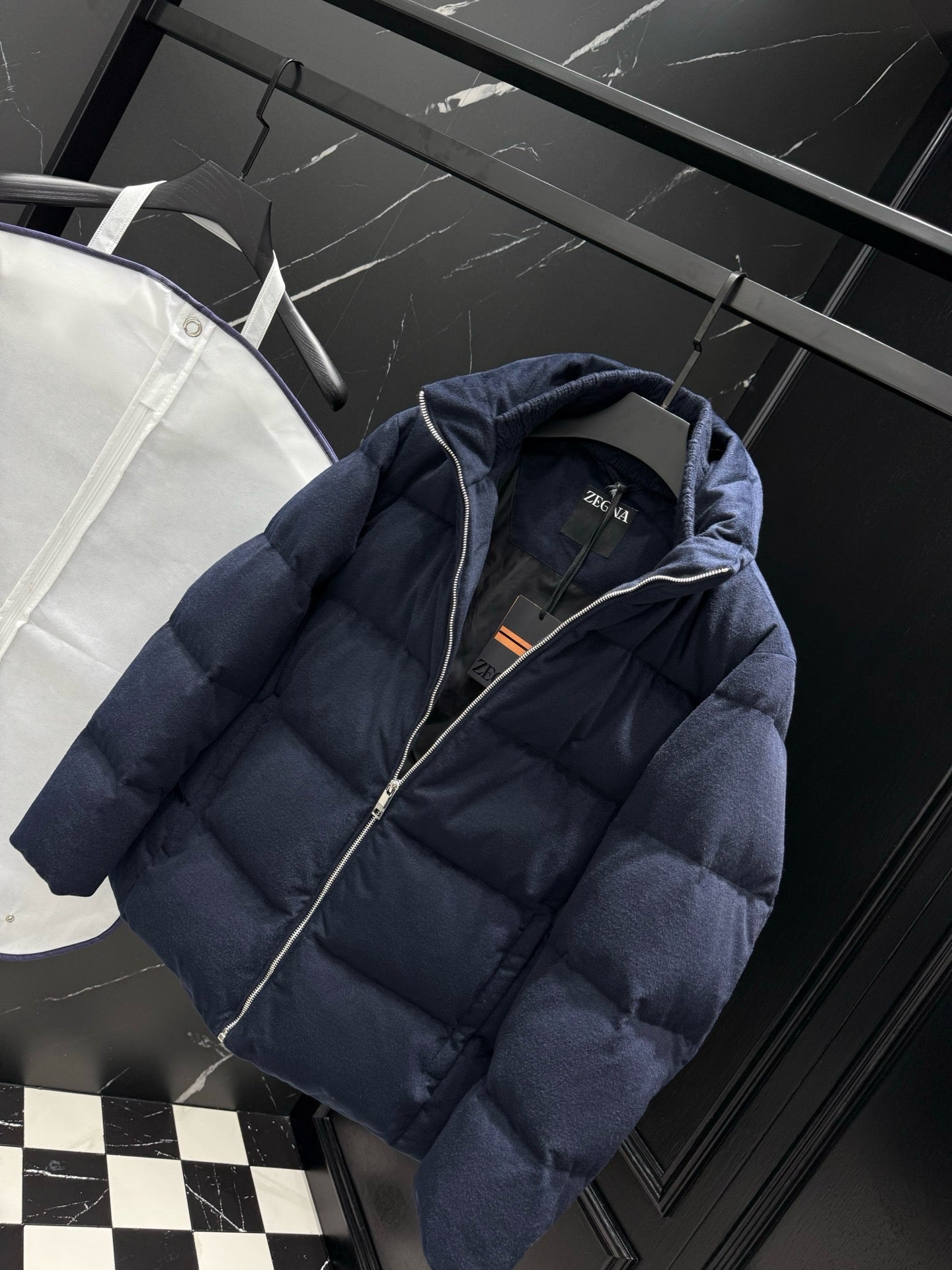 Grey and White Jacket