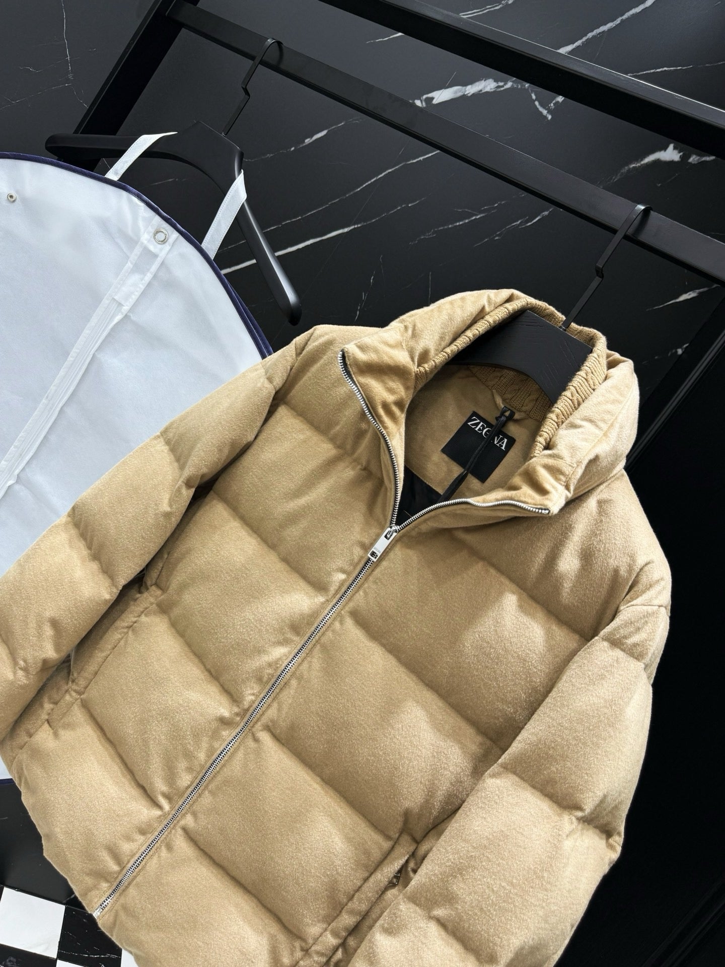 Grey and White Jacket