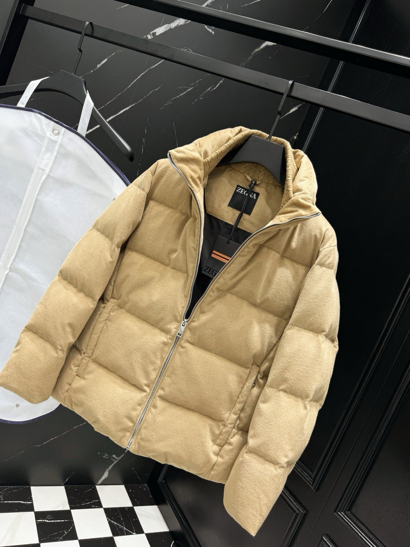 Grey and White Jacket