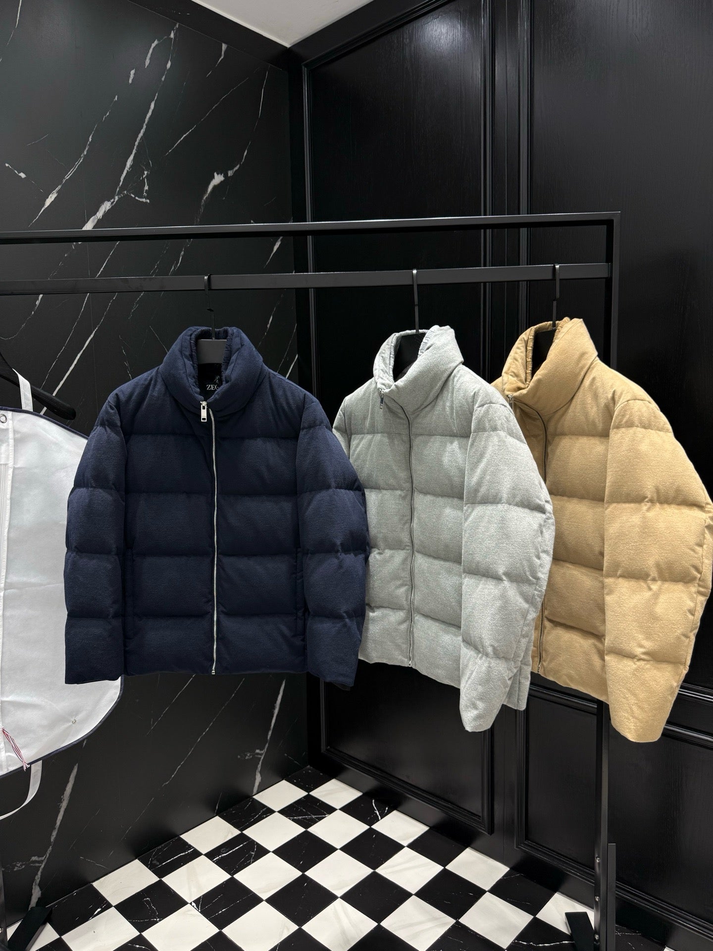 Grey and White Jacket