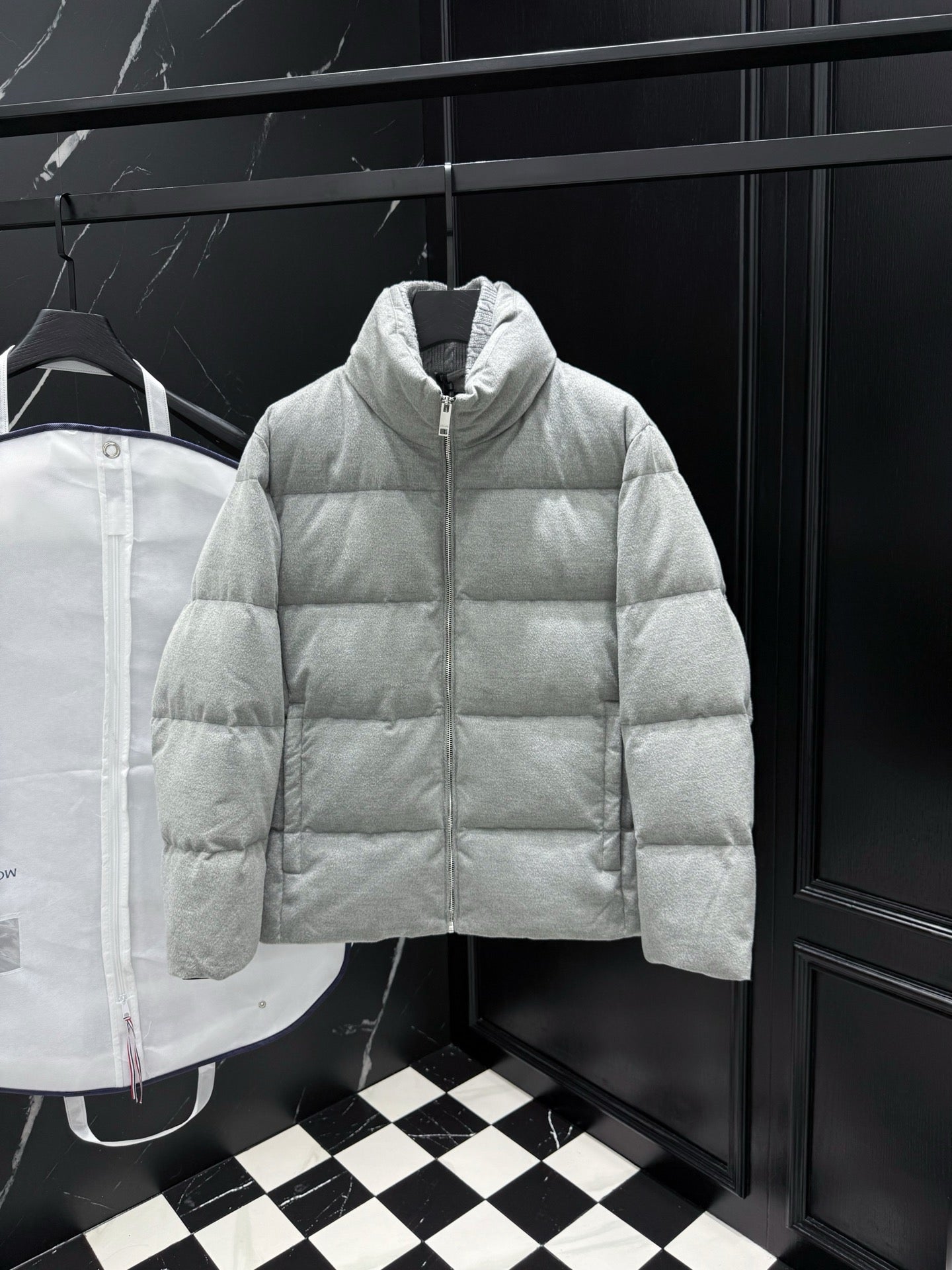 Grey and White Jacket