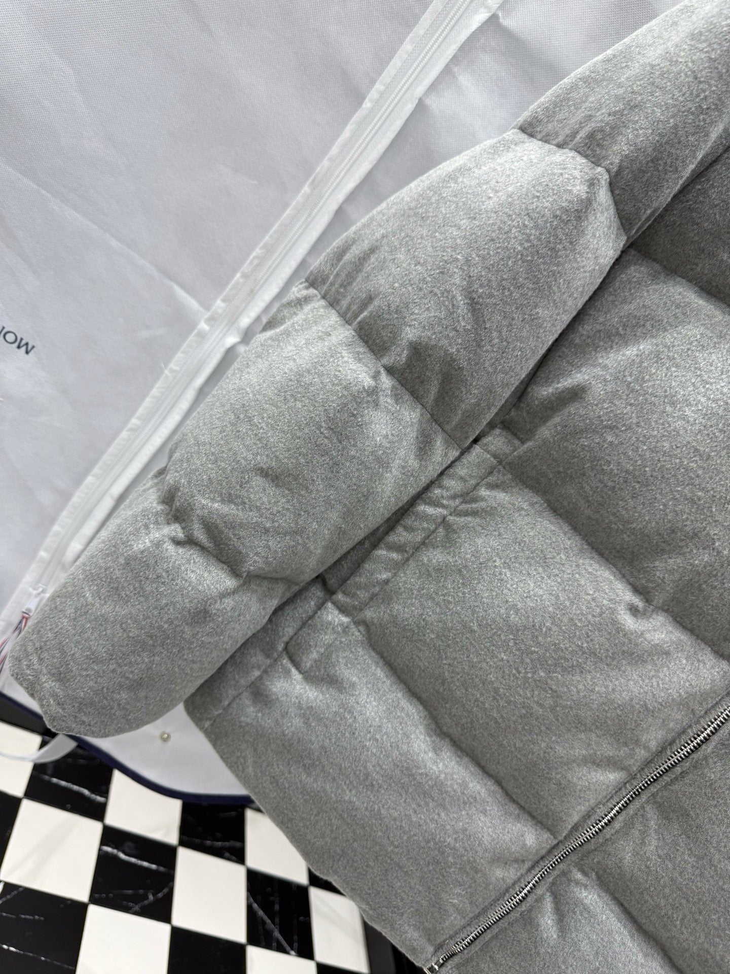 Grey and White Jacket