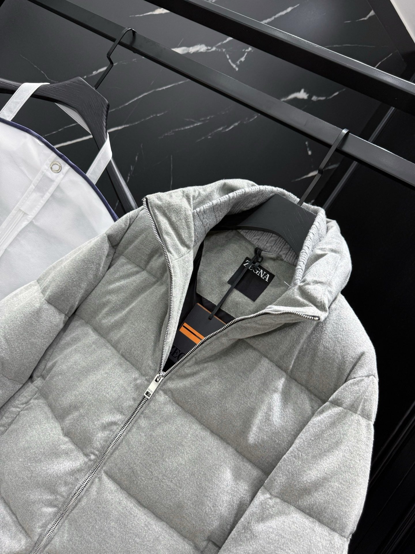 Grey and White Jacket