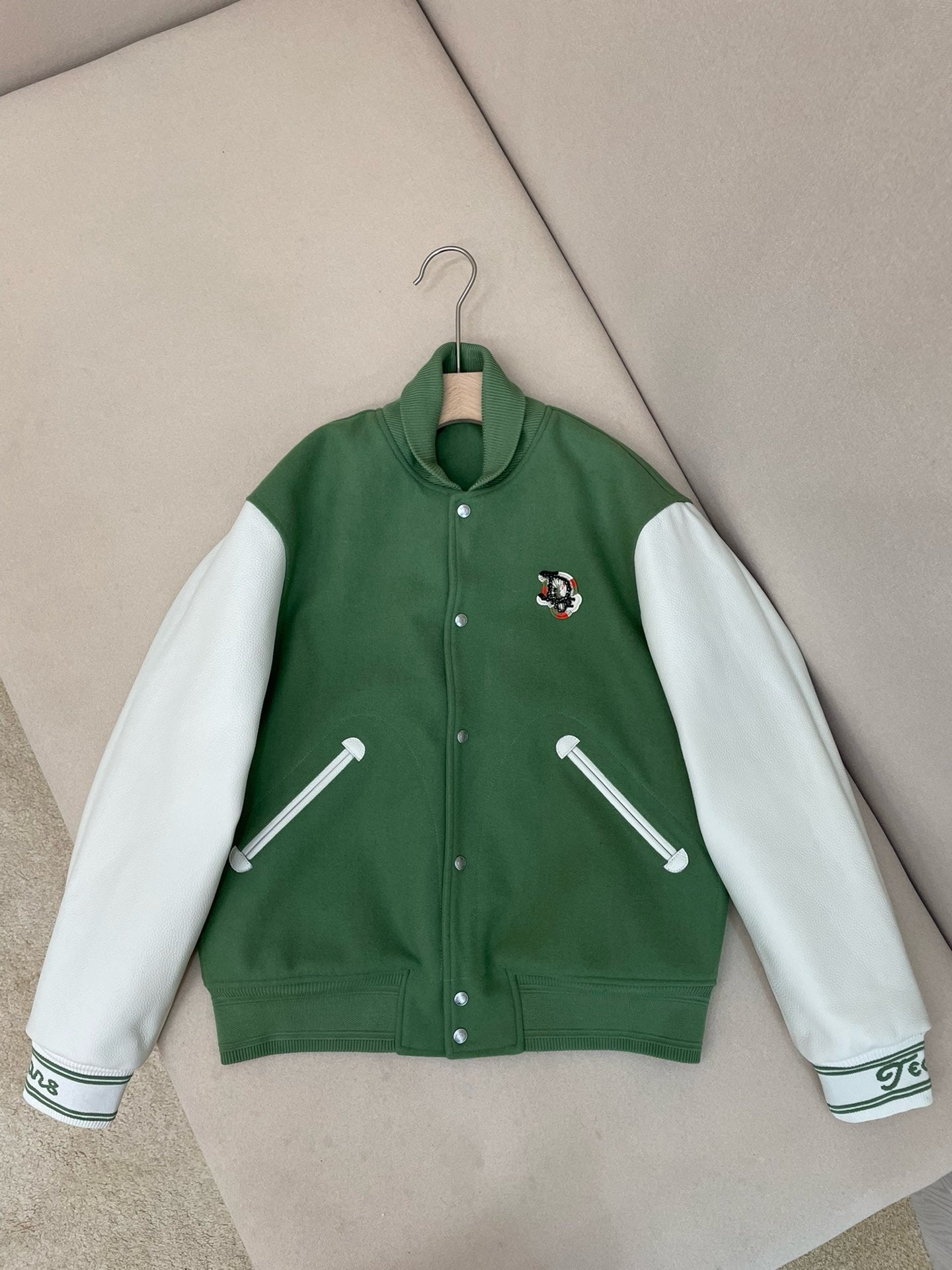 Green White Jacket