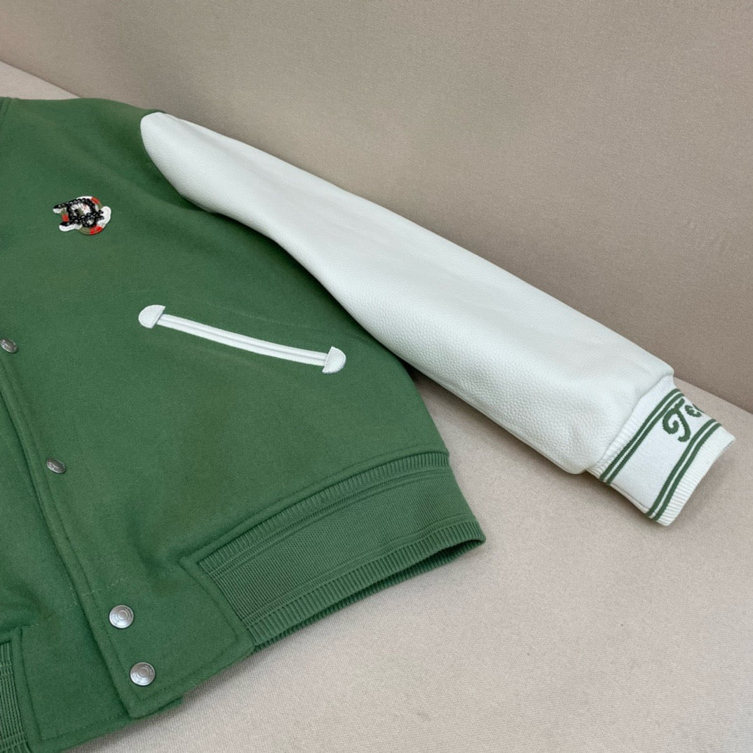 Green White Jacket