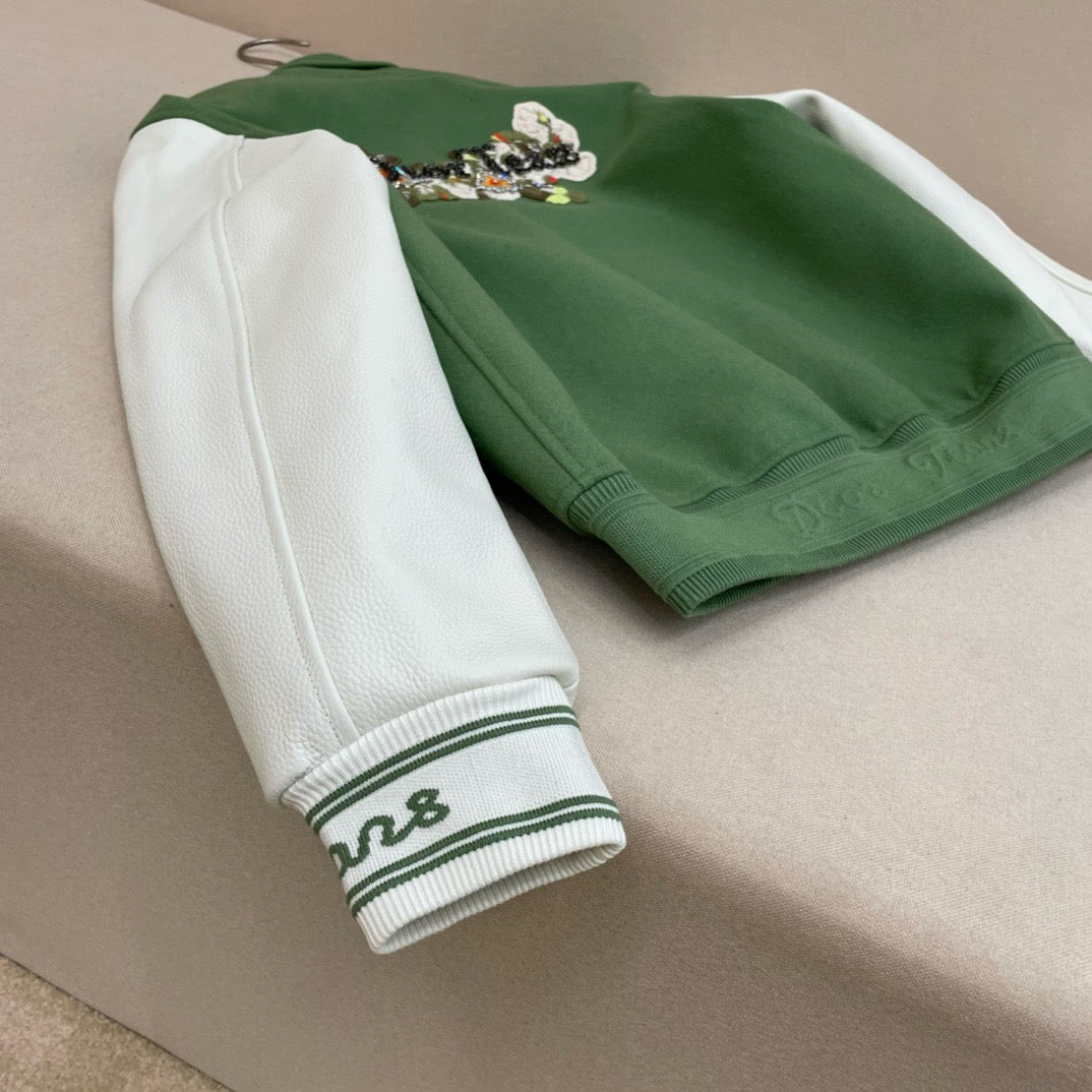 Green White Jacket