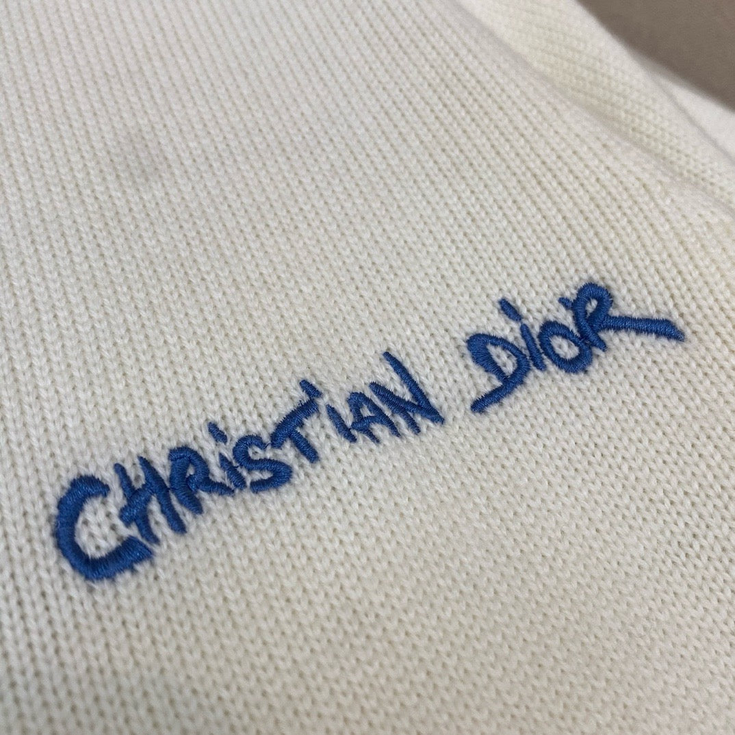 Blue and White Jacket