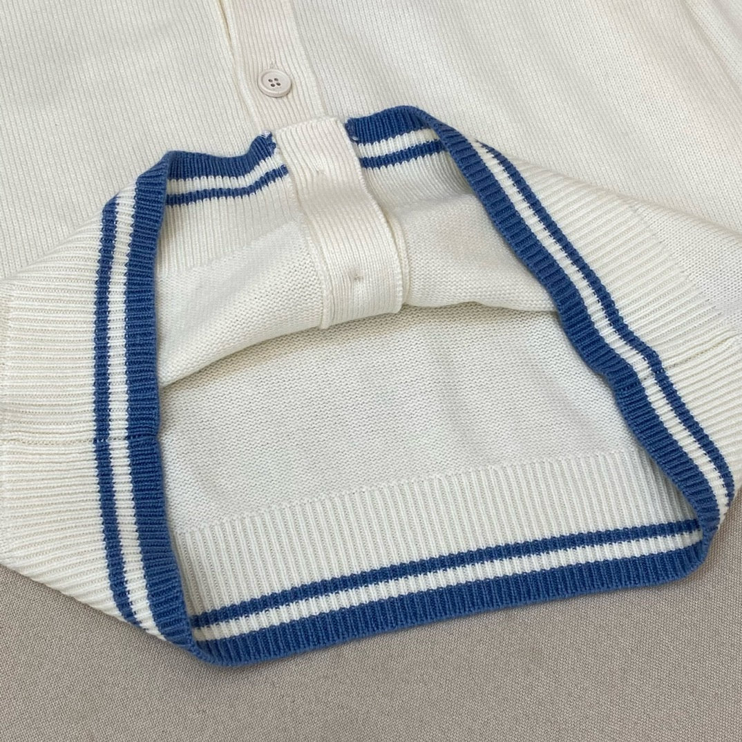 Blue and White Jacket