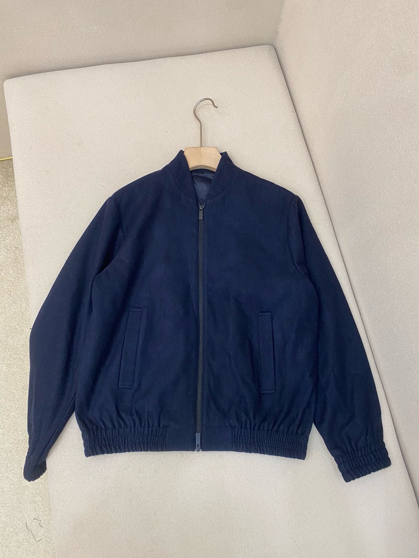 Dark Blue and Grey Jacket