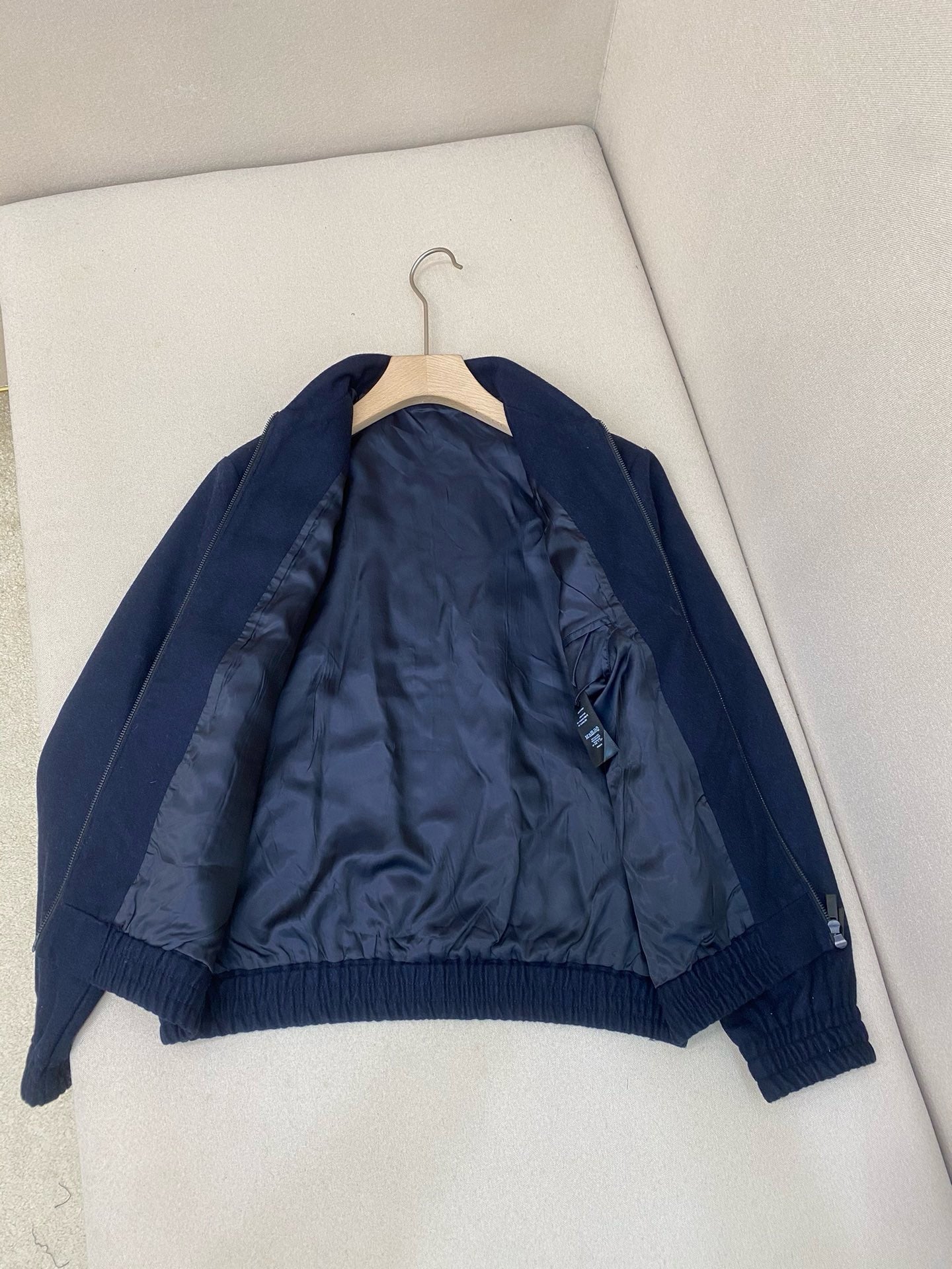 Dark Blue and Grey Jacket