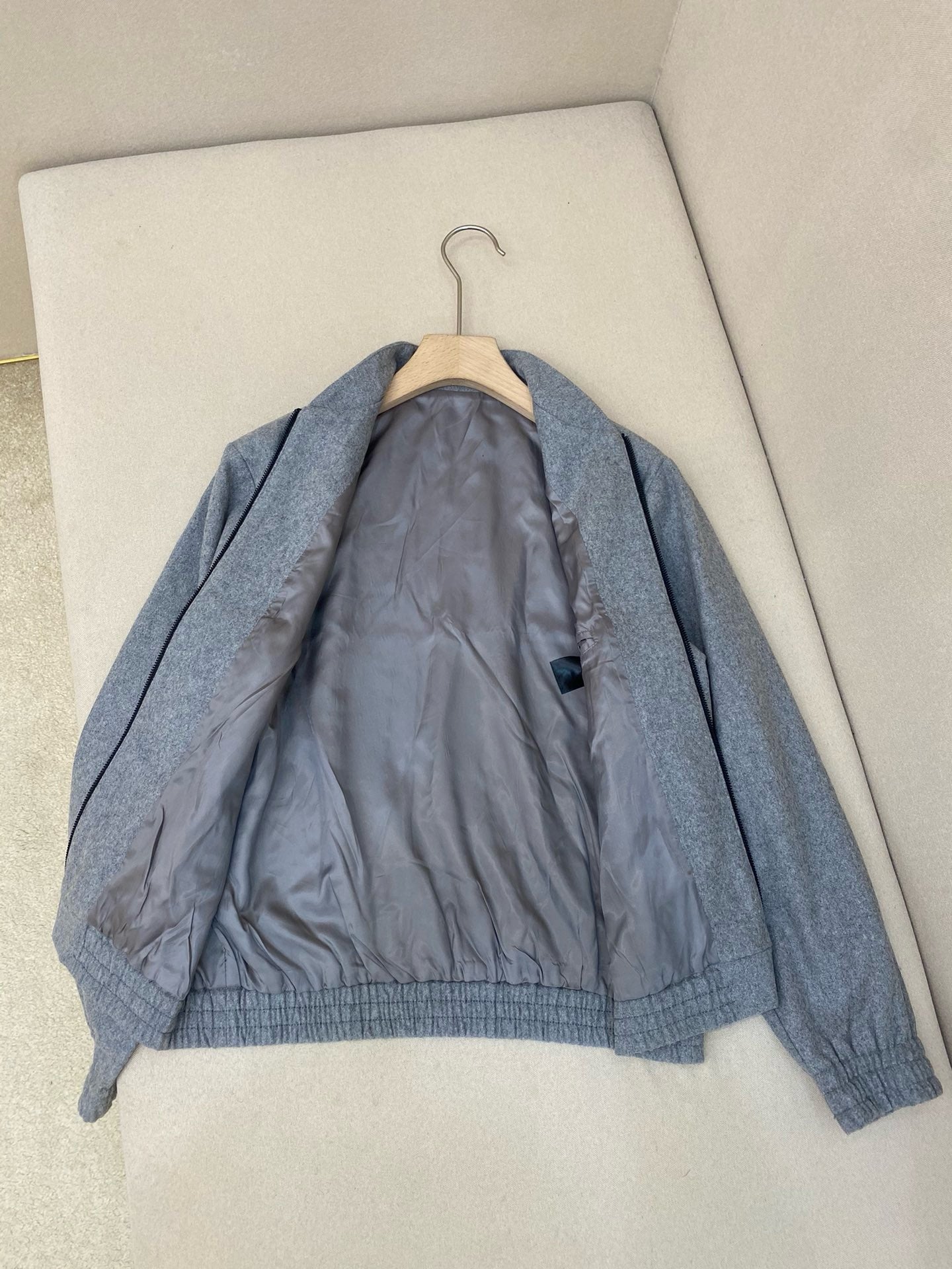 Dark Blue and Grey Jacket