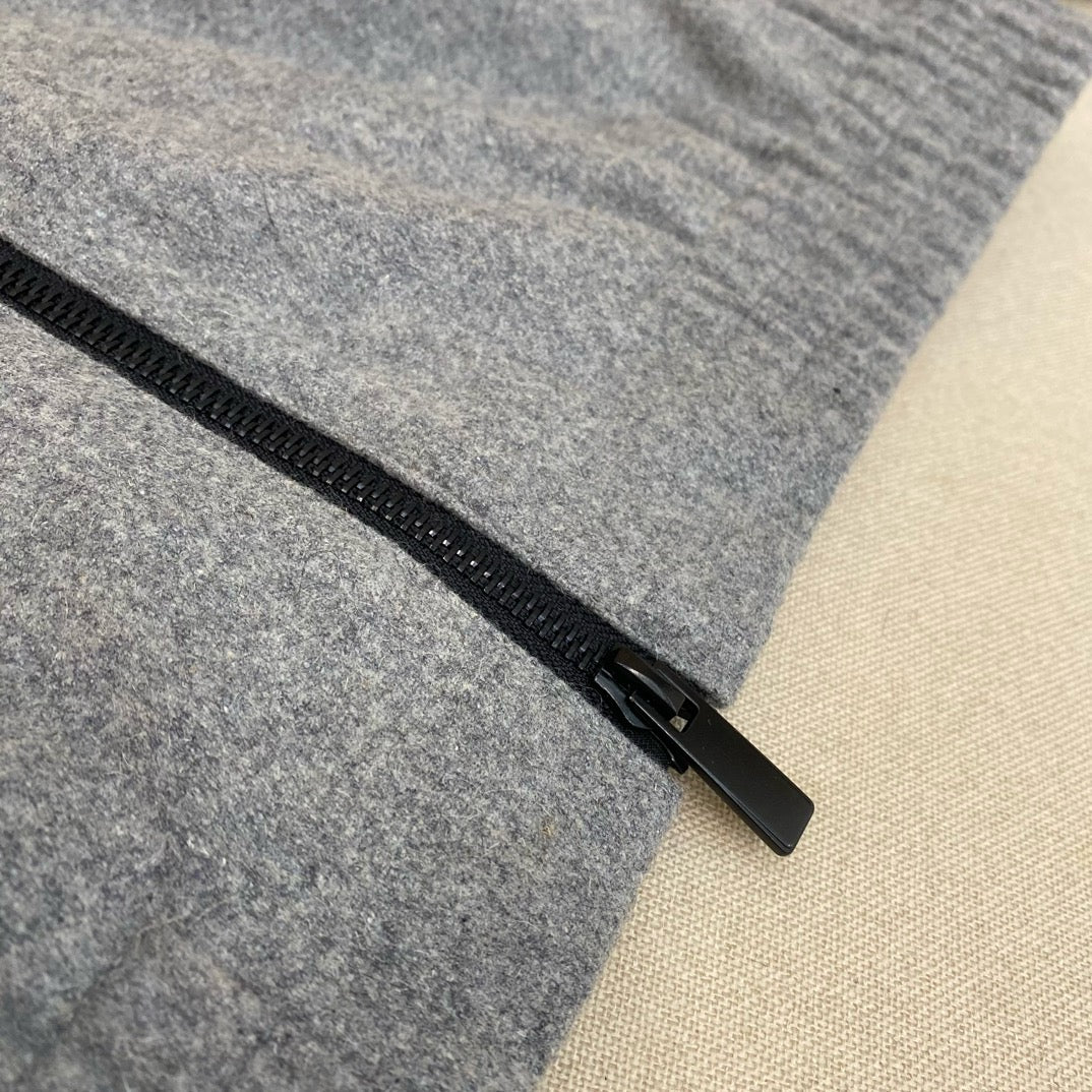 Dark Blue and Grey Jacket